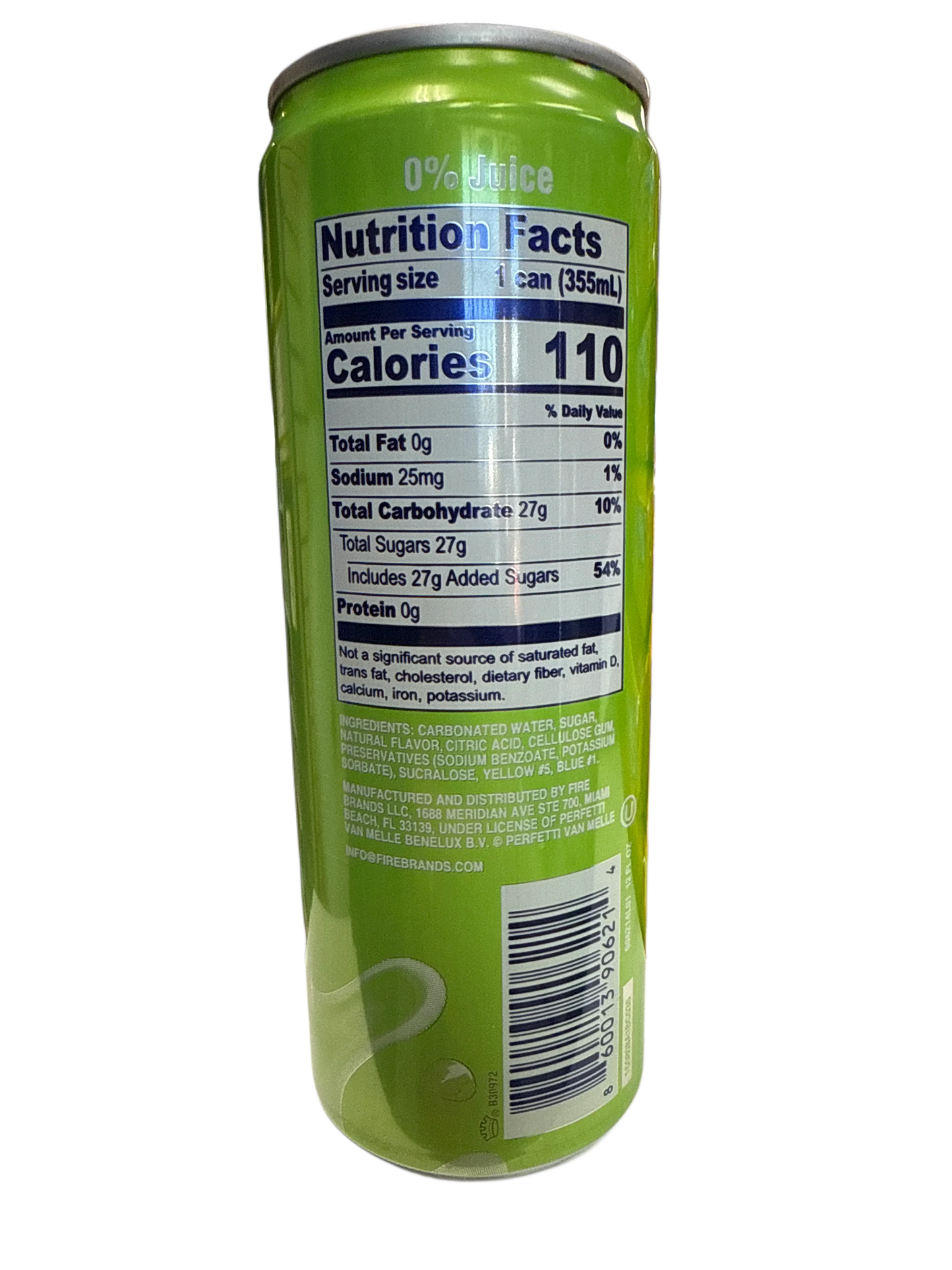 Air Heads Soda Watermelon Flavour 355ML - U.S Edition