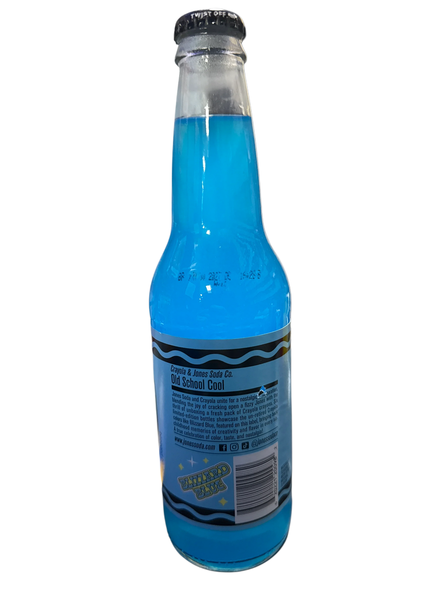 Jones Crayola Limited Edition Berry Lemonade Glass Bottle 355ML - U.S Edition