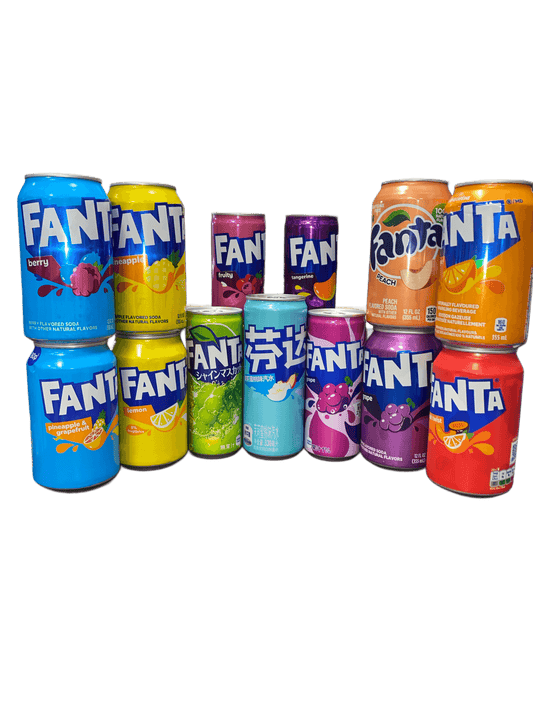 Fanta Mystery Bundle 5-Pack 🧡 – Exotic Flavours from Around the World