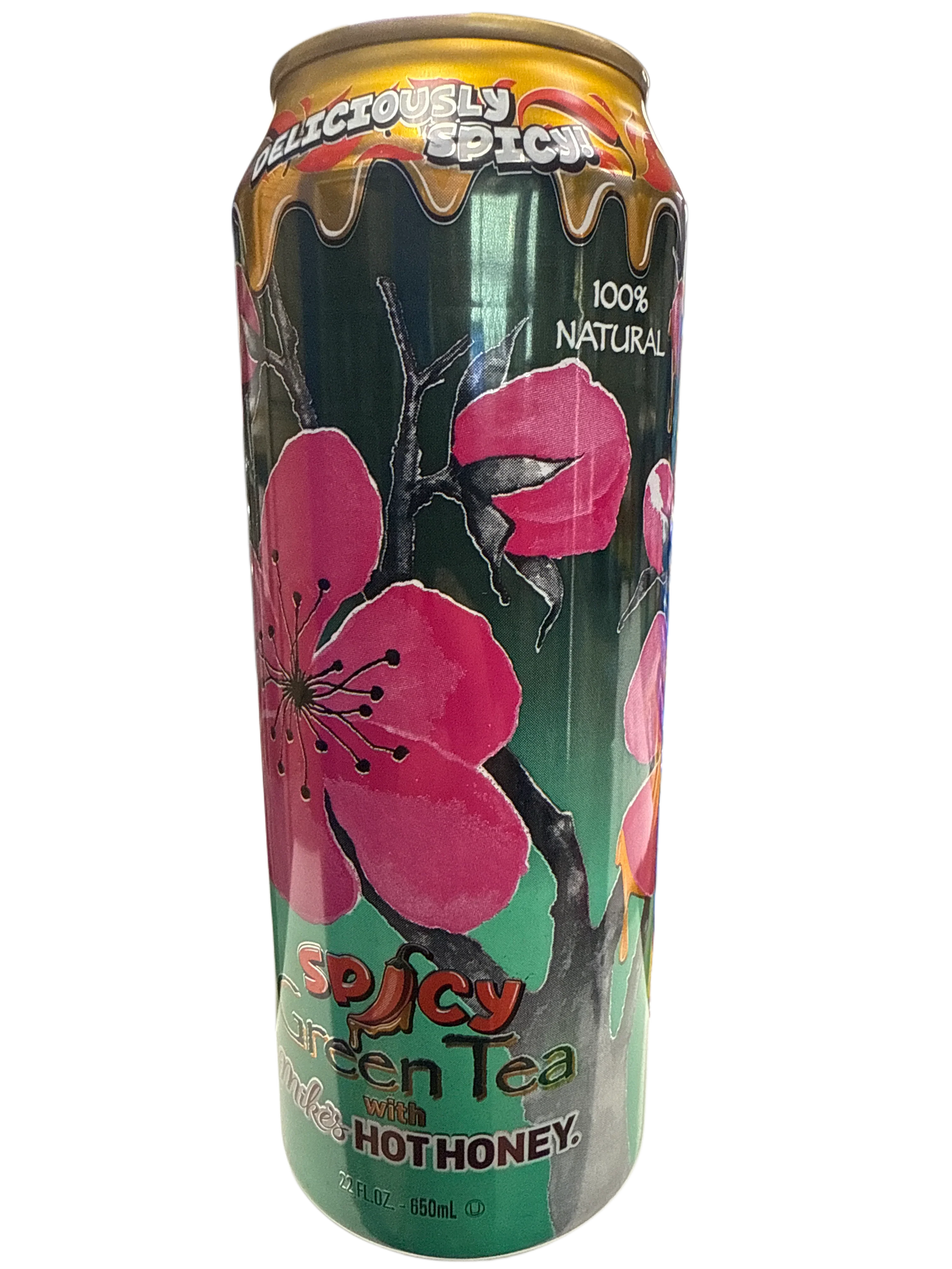 Arizonas Spicy Green Tea With Mikes Hot Honey 650ML - U.S Edition