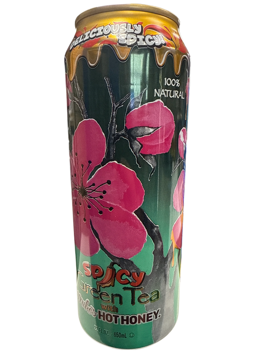 Arizonas Spicy Green Tea With Mikes Hot Honey 650ML - U.S Edition