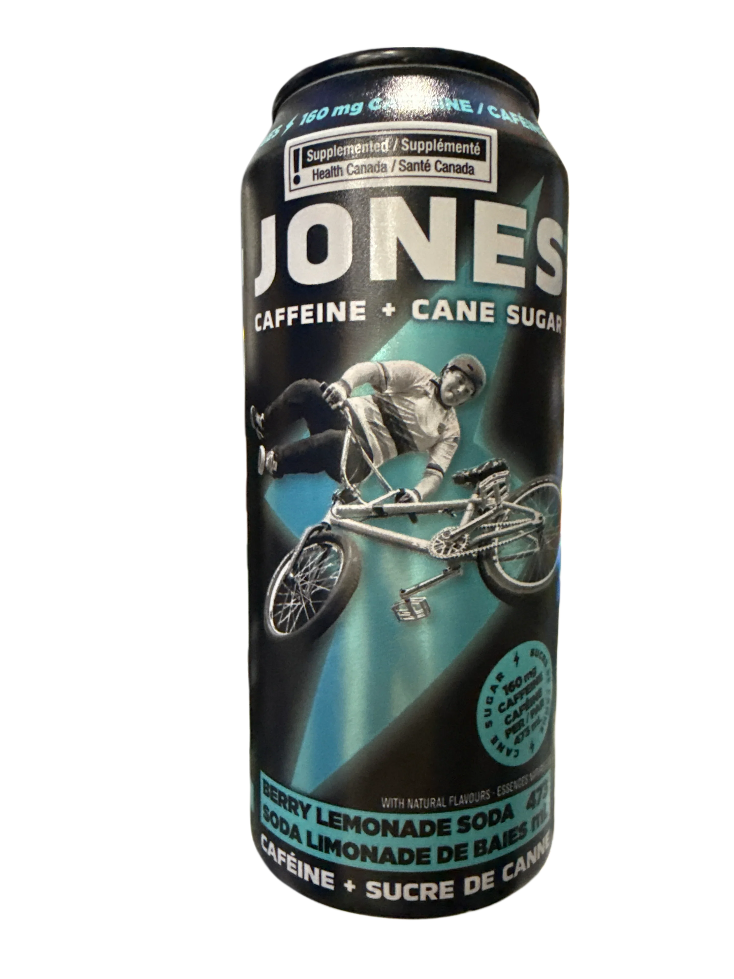 Jones Berry Lemonade Soda Energy Drink 473ML - Canadian Edition
