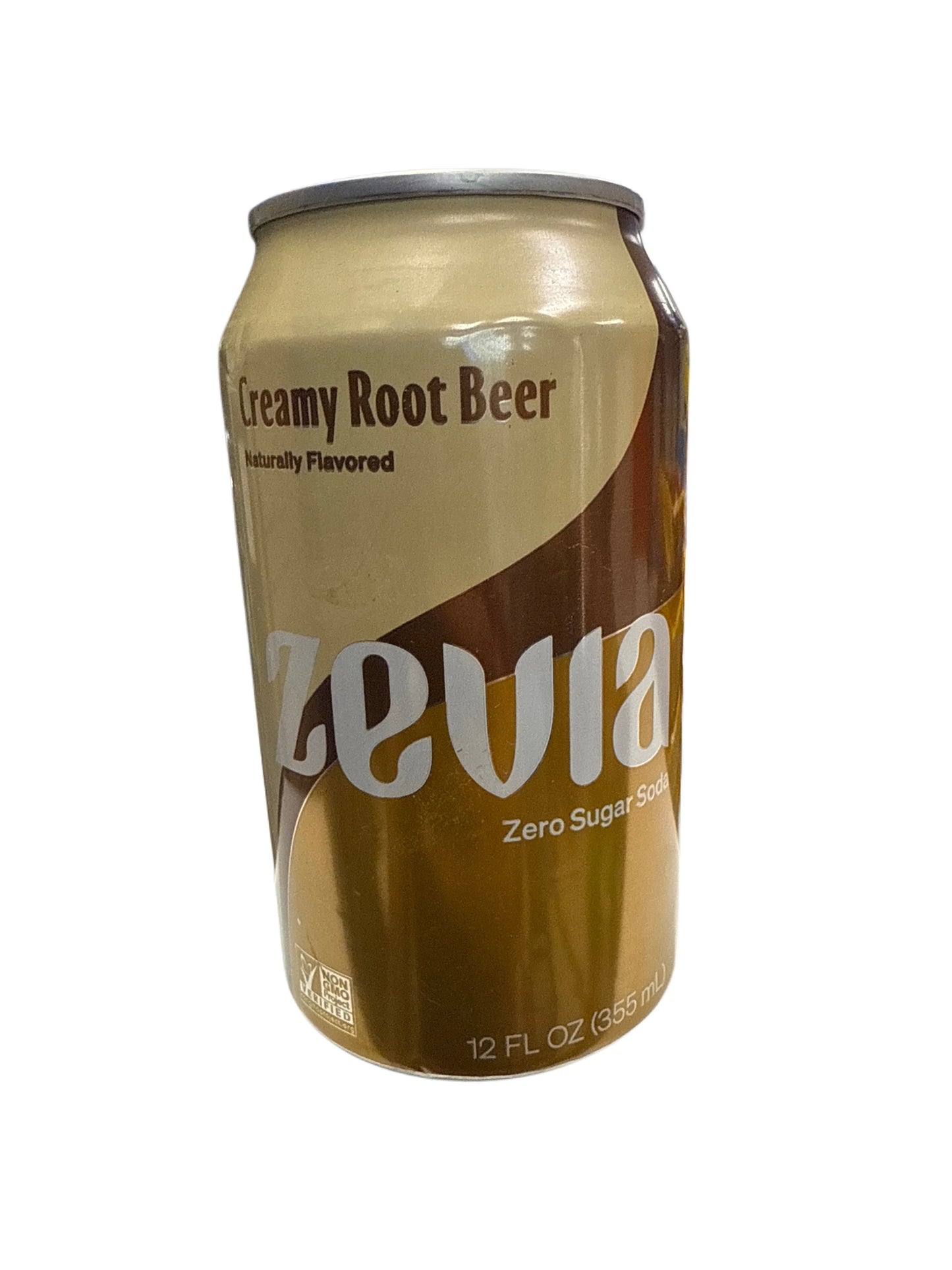 Zevia Zero Sugar Creamy Root Beer Flavoured Soda 355ML - Canadian Edition