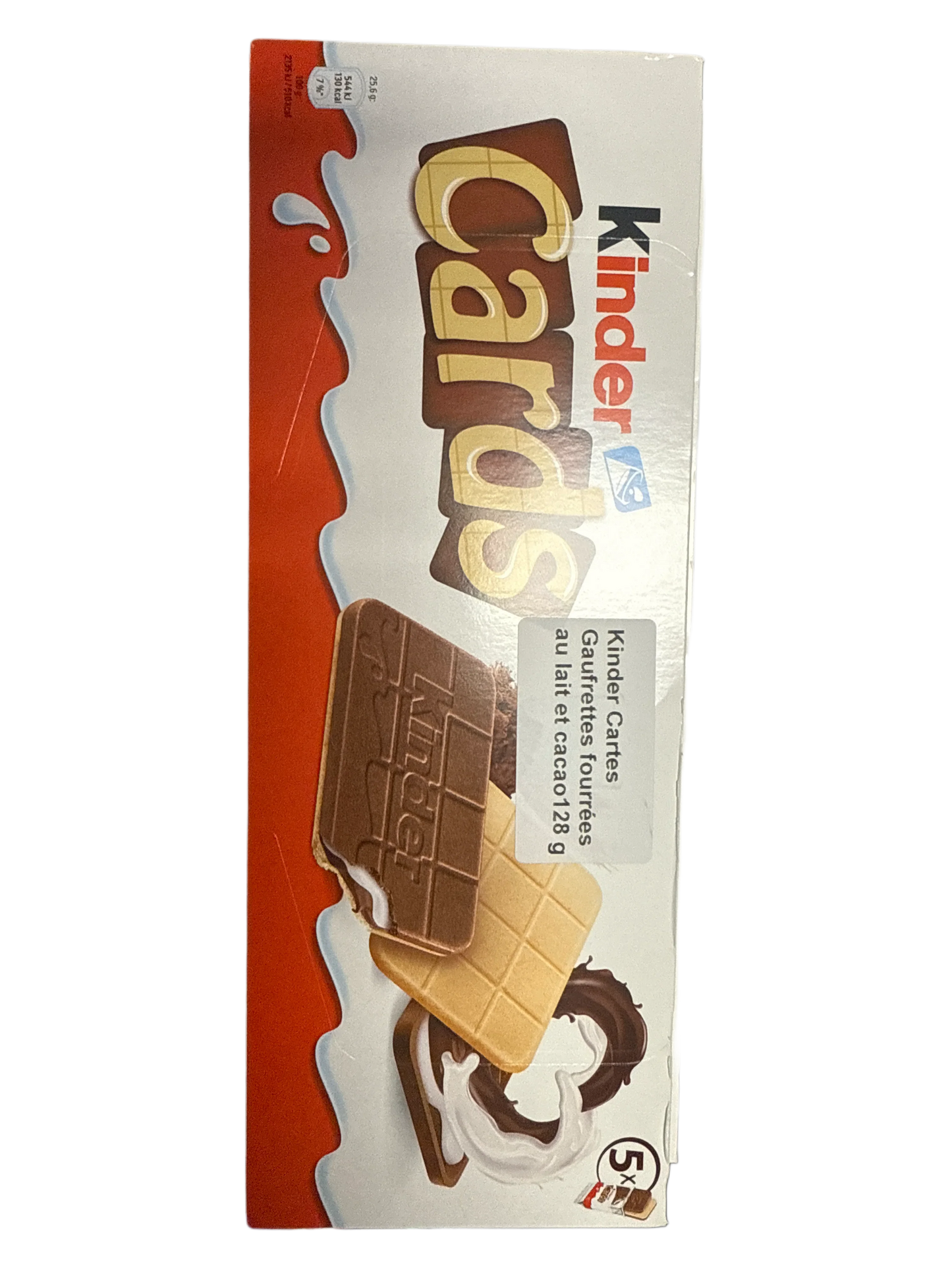 Kinder Cards Chocolate Wafer 128G - Swedish Edition