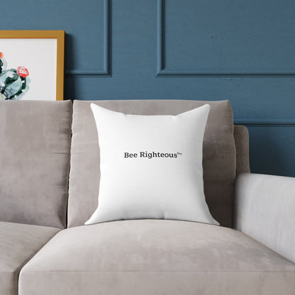 Valentine's Romantic Cute Square Poly Canvas Pillow - Jack Righteous
