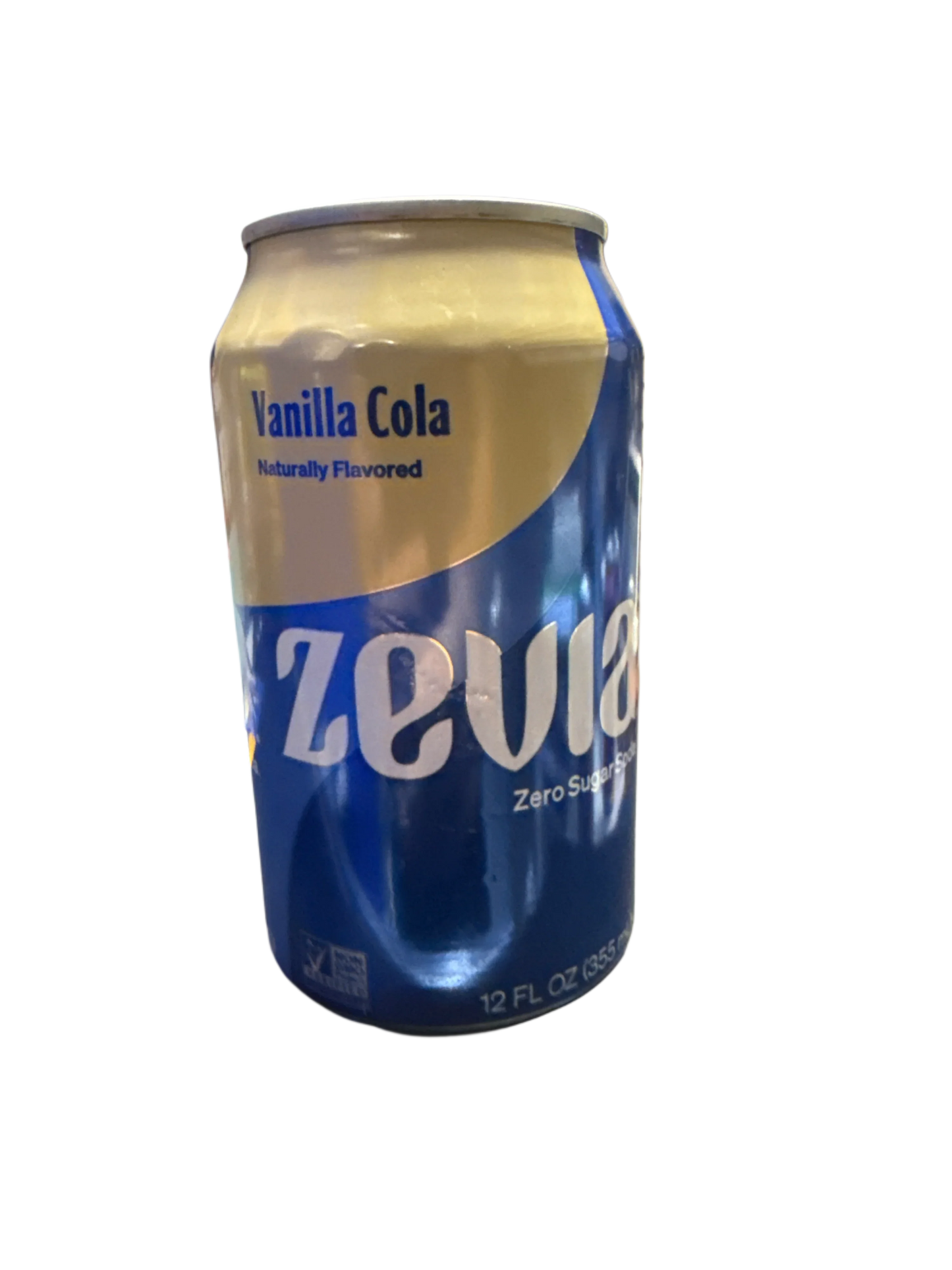 Zevia Zero Sugar Vanilla Cola Flavoured Soda 355ML - Canadian Edition
