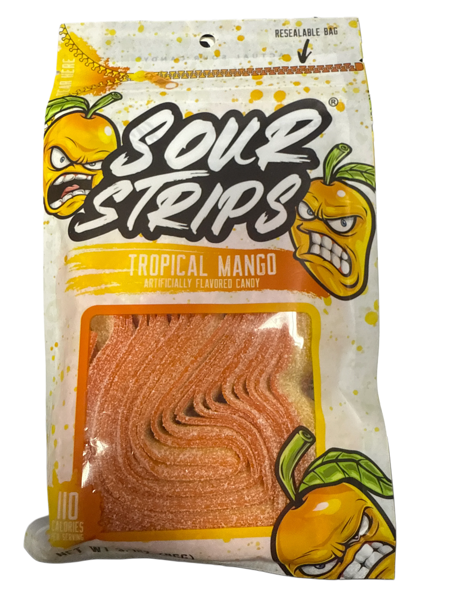 Sour Strips Tropical Mango 96G - U.S Edition