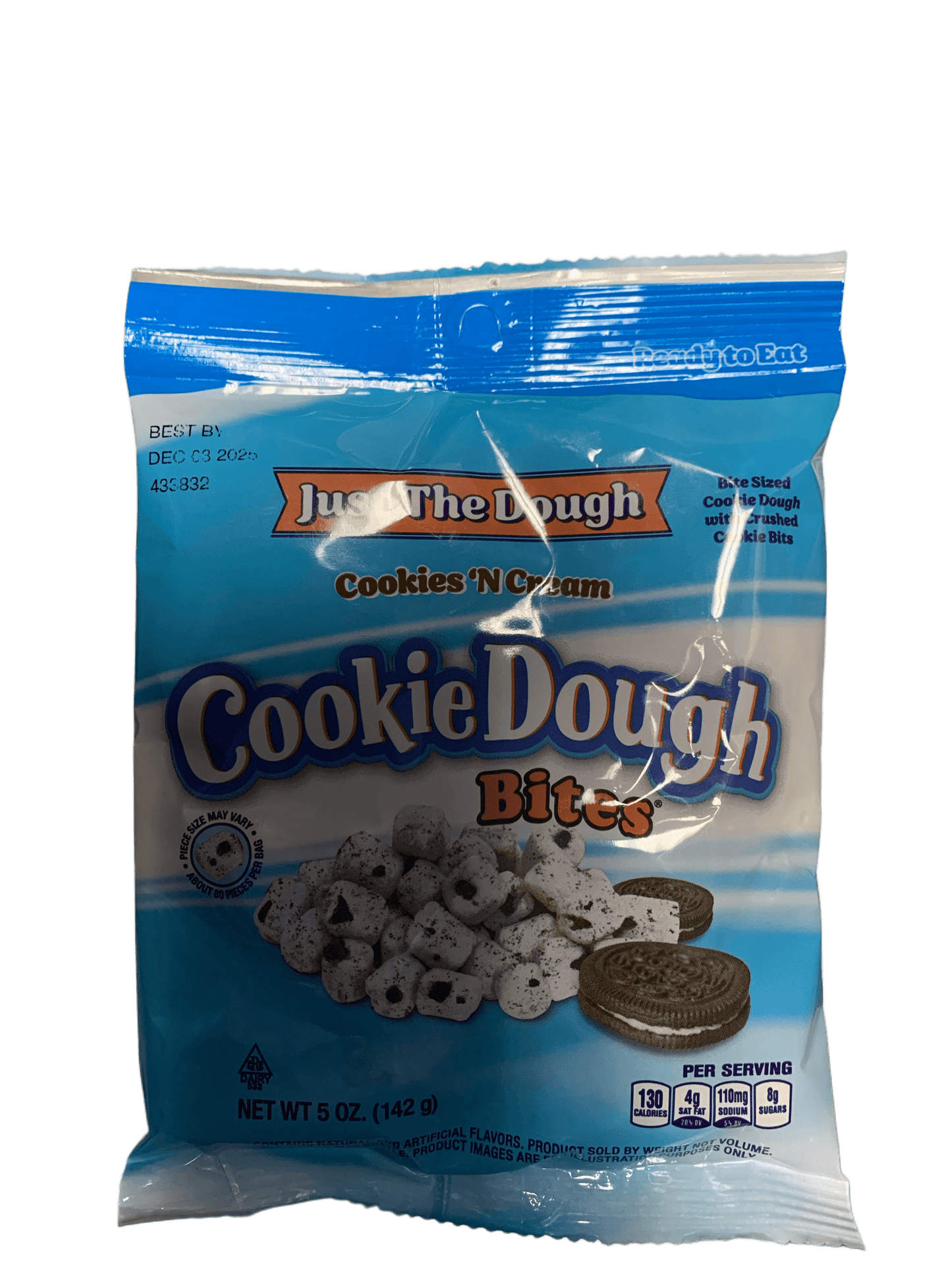 Cookie Dough Bites Cookies and Cream Flavour 142G - U.S Edition