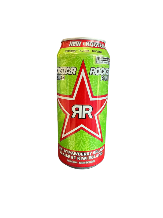 Rockstar Energy Punched Kiwi Strawberry Splash 473ML - Canadian Edition