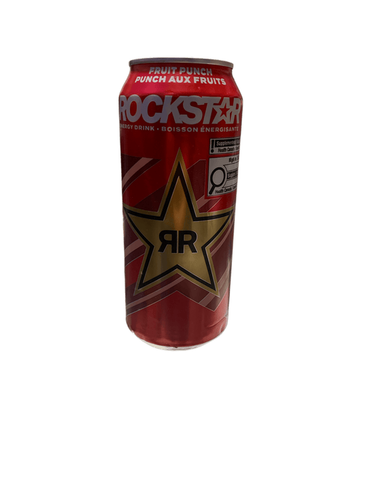 Rockstar Fruit Punch Energy Drink 473ML - Canadian Edition