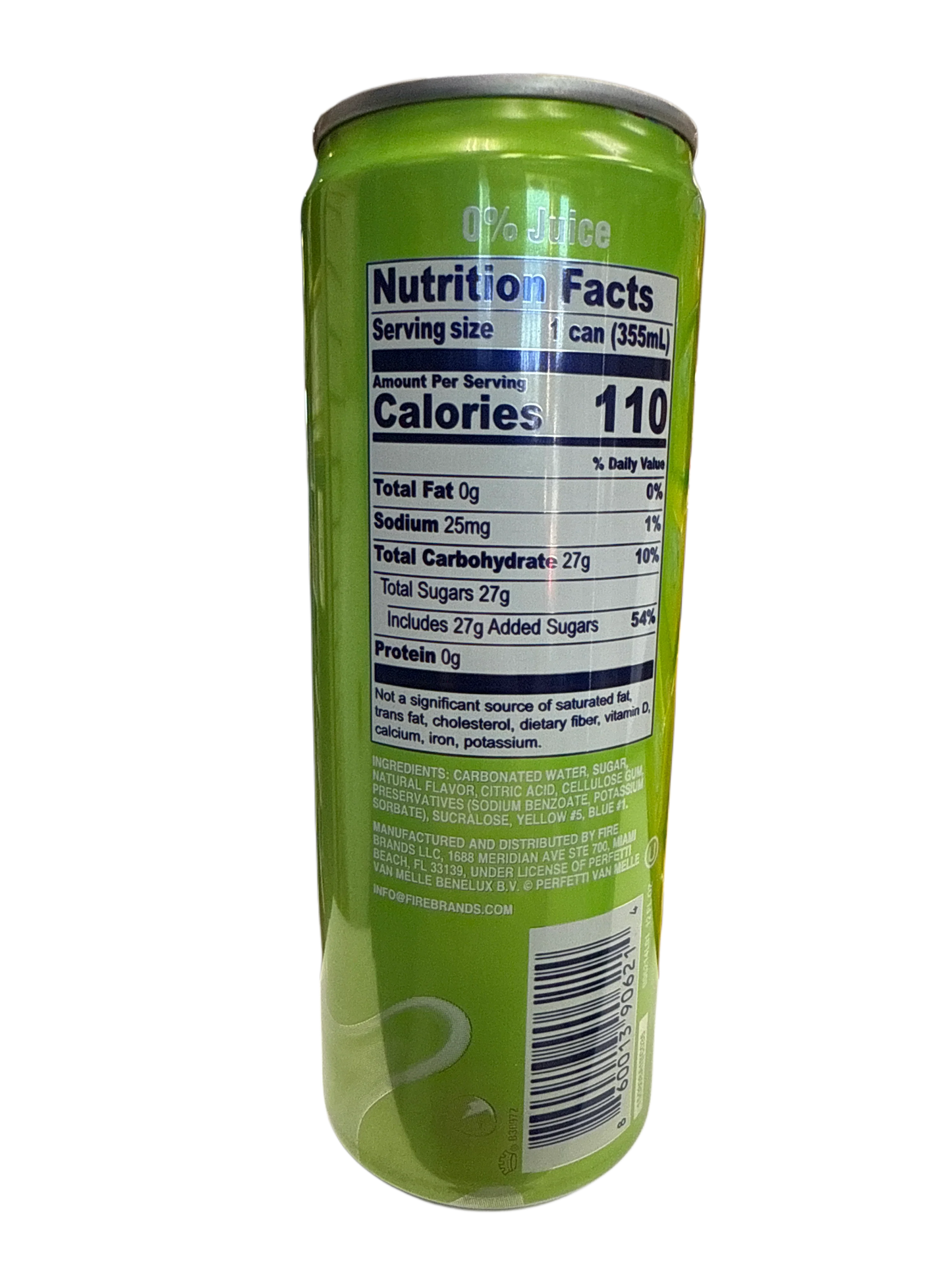 Air Heads Soda Watermelon Flavour 355ML - U.S Edition