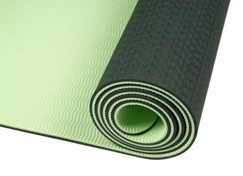 6mm Thick Double Color Anti - Slip TPE Yoga Mat - Jack Righteous
