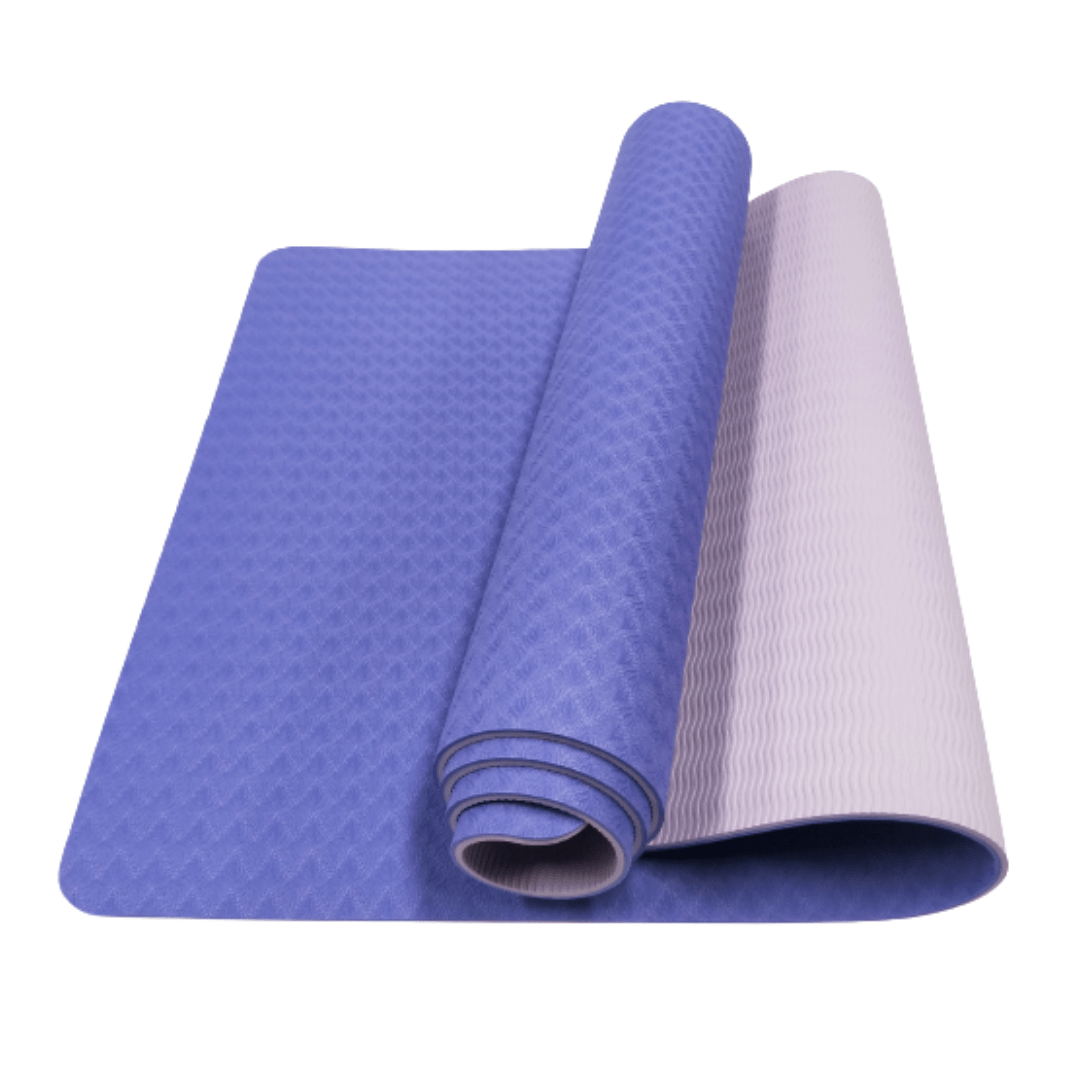 6mm Thick Double Color Anti - Slip TPE Yoga Mat - Jack Righteous