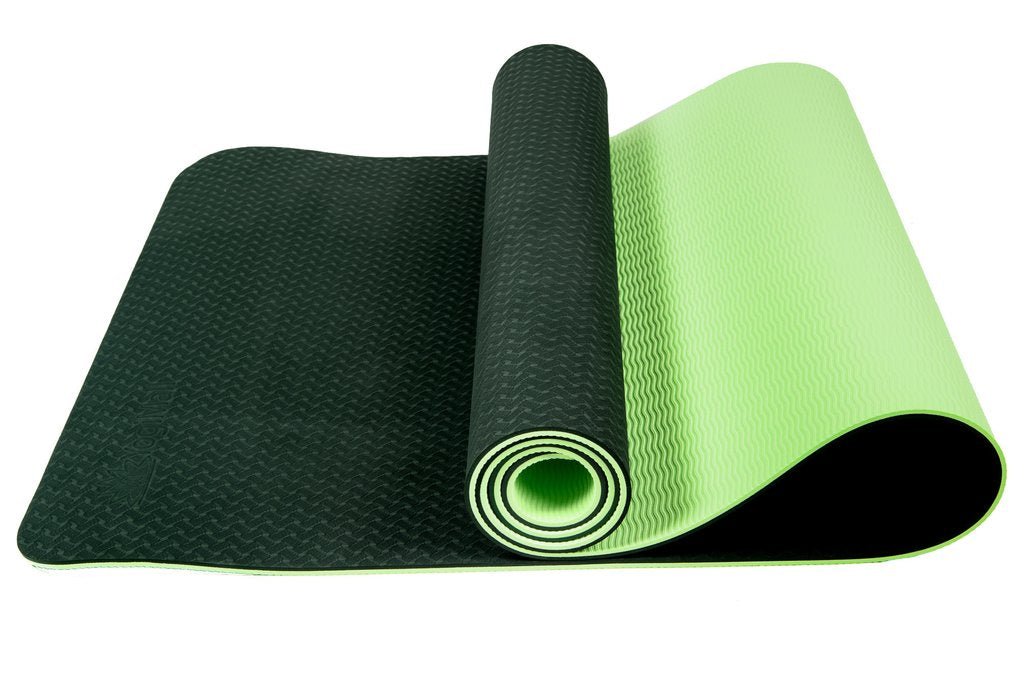 6mm Thick Double Color Anti - Slip TPE Yoga Mat - Jack Righteous