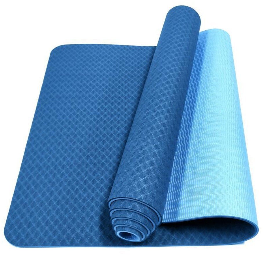 6mm Thick Double Color Anti - Slip TPE Yoga Mat - Jack Righteous