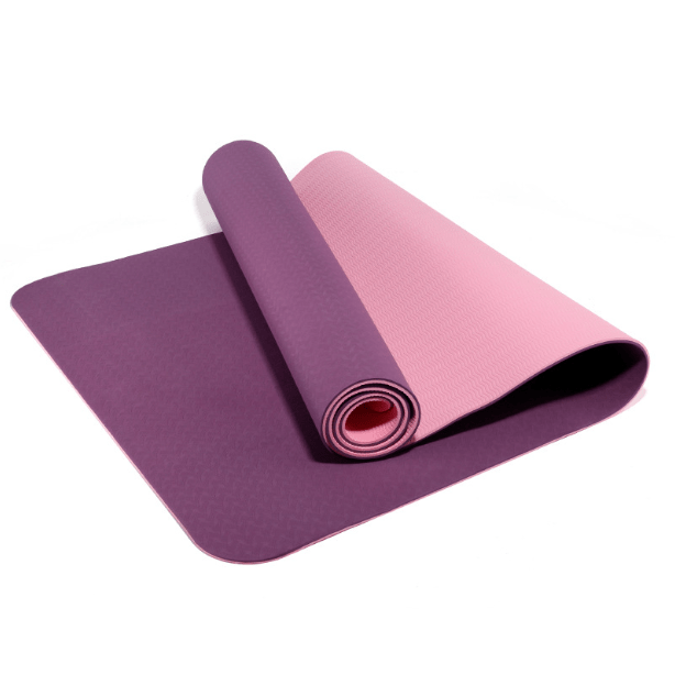 6mm Thick Double Color Anti - Slip TPE Yoga Mat - Jack Righteous