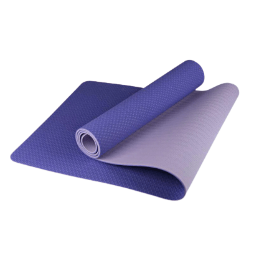 6mm Thick Double Color Anti - Slip TPE Yoga Mat - Jack Righteous