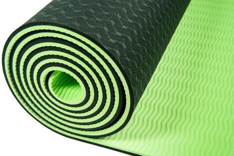 6mm Thick Double Color Anti - Slip TPE Yoga Mat - Jack Righteous