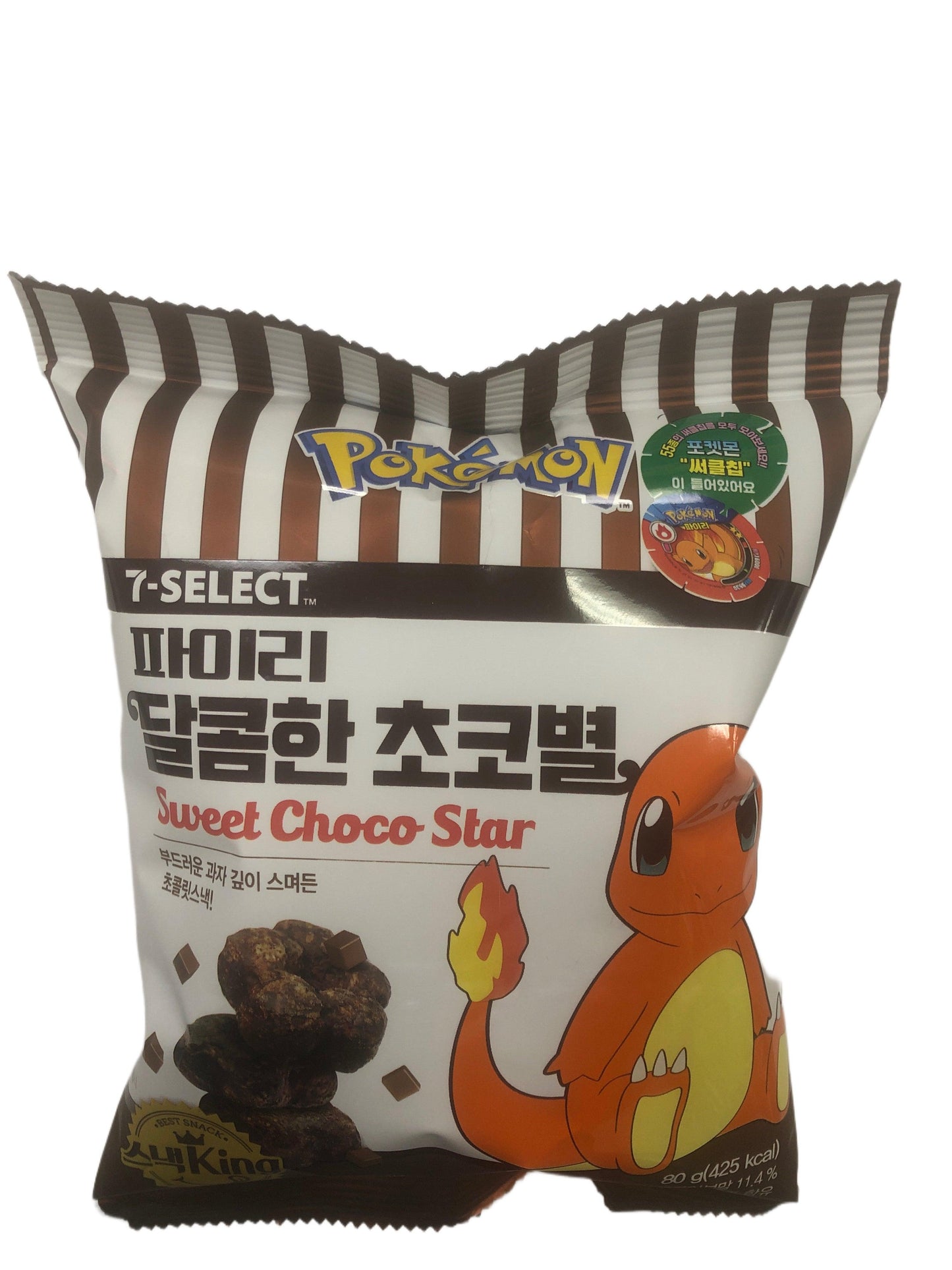 7-Select - Charmander's Sweet Choco Star - 80g Korean Edition