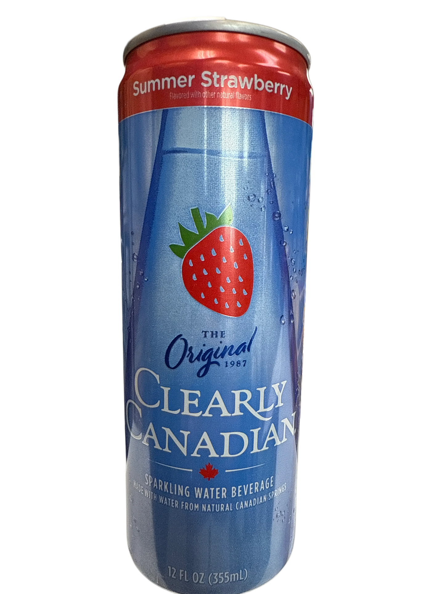 Clearly Canadian Summer Strawberry Flavour 355ML - Canadian Edition