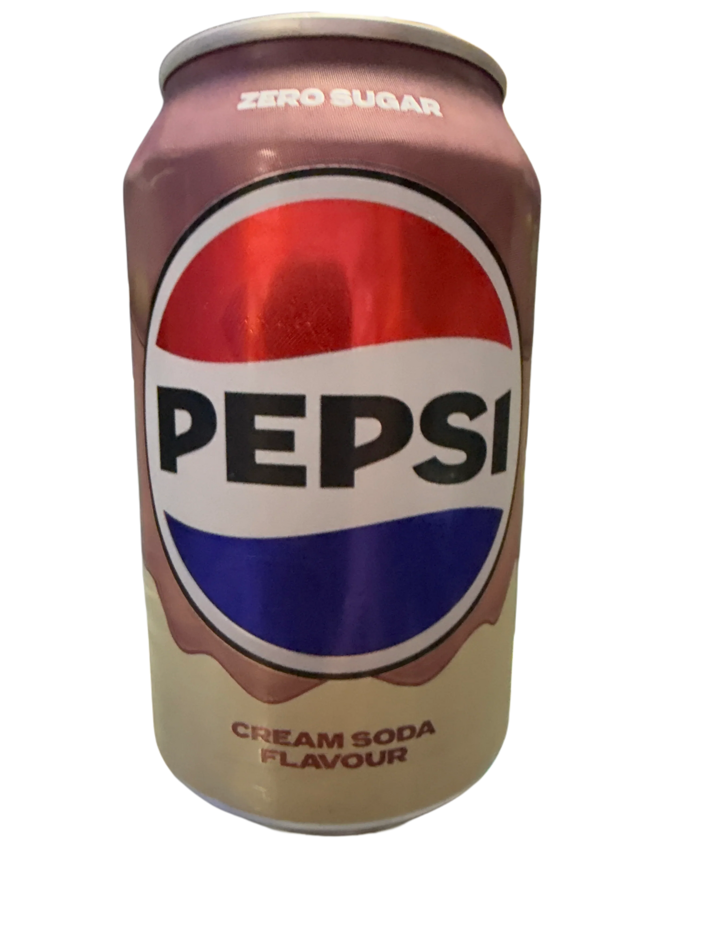 Pepsi Zero Cream Soda Flavoured Can 355ML - U.K Edition