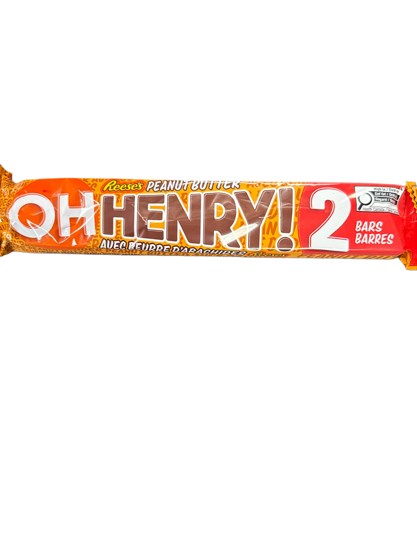 OH Henry King Size Reeses Peanut Butter 85G - Canadian Edition