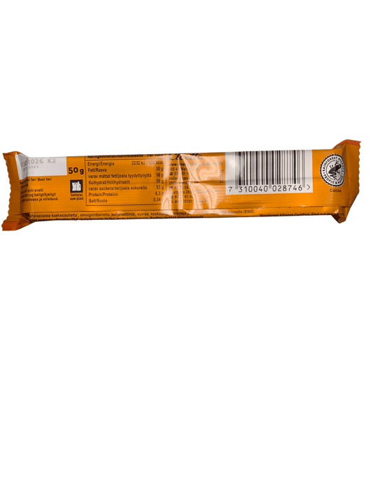 Cloetta Sport Lunch Wafer Chocolate 50G - Swedish Edition