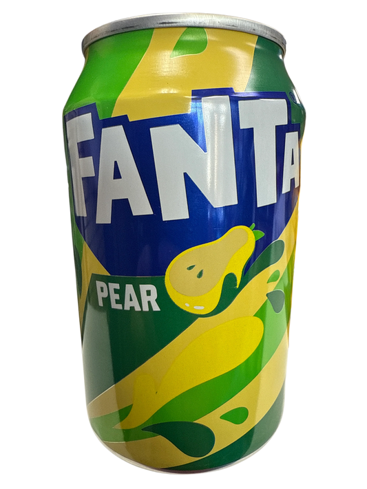 Fanta Pear Flavoured Can 355ML - U.K Edition