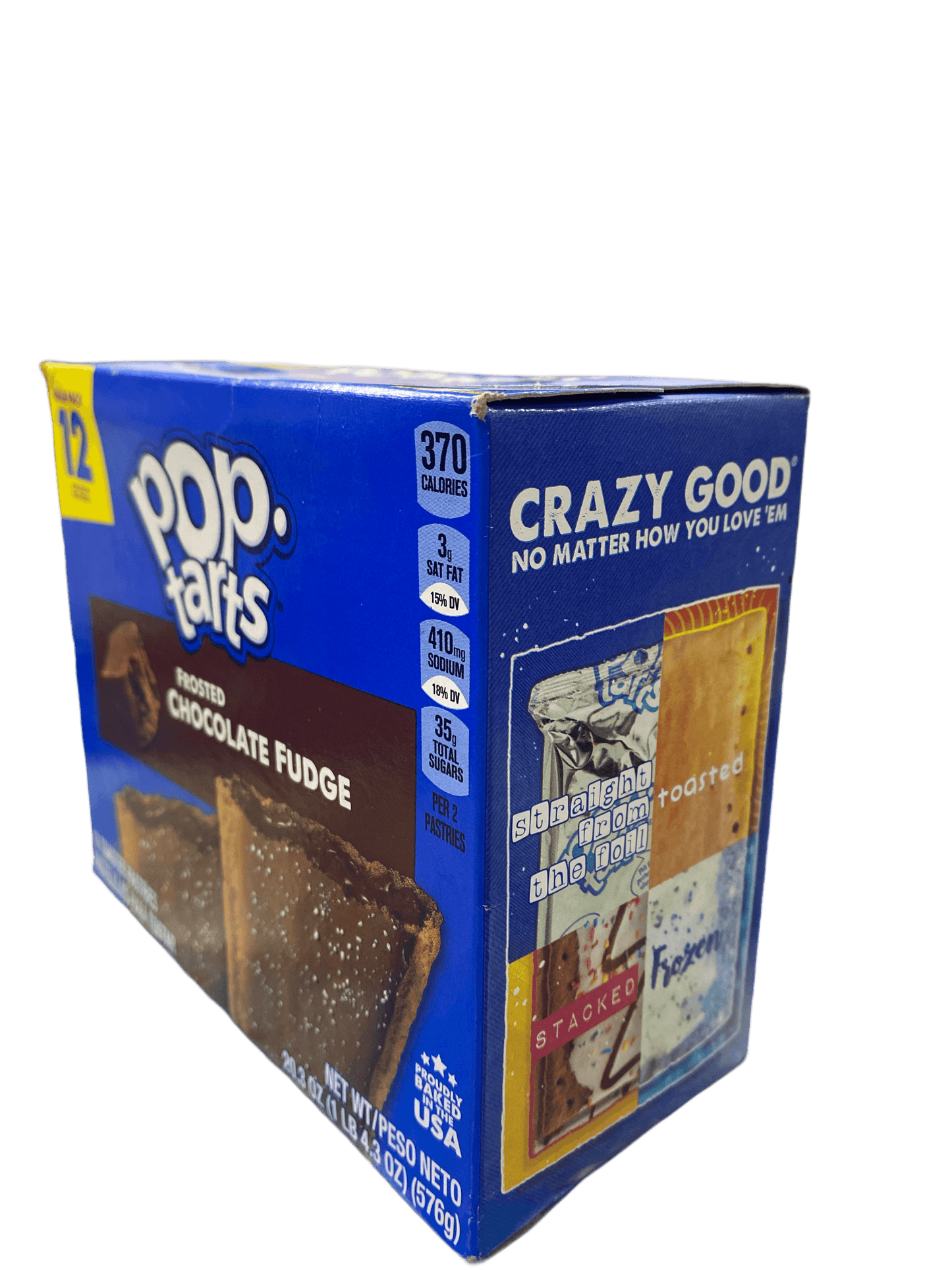 Pop Tarts Frosted Chocolate Fudge 12 Pack