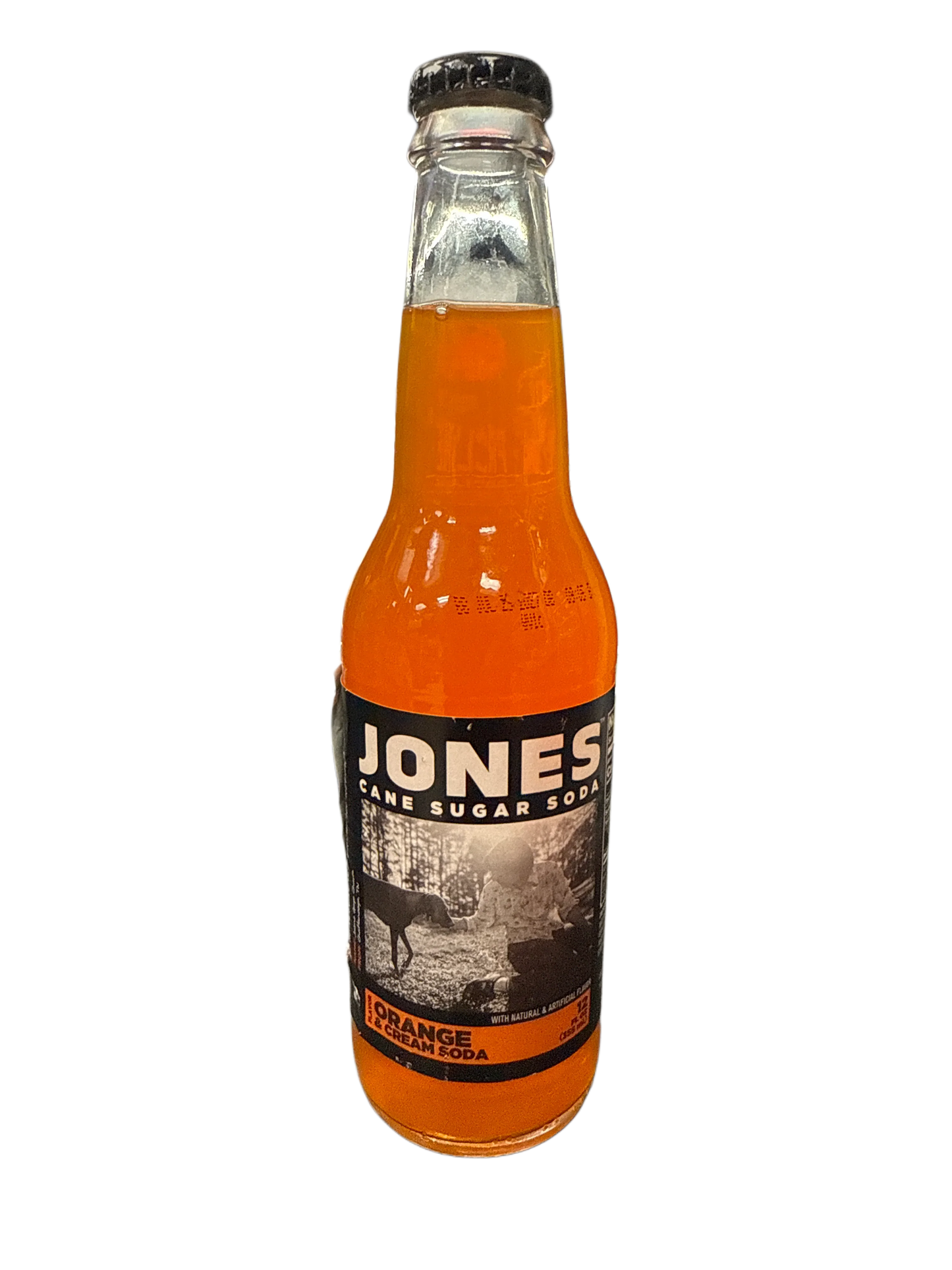 Jones Orange And Cream Soda Flavoured Glass Bottle 355ML - Canadian Edition