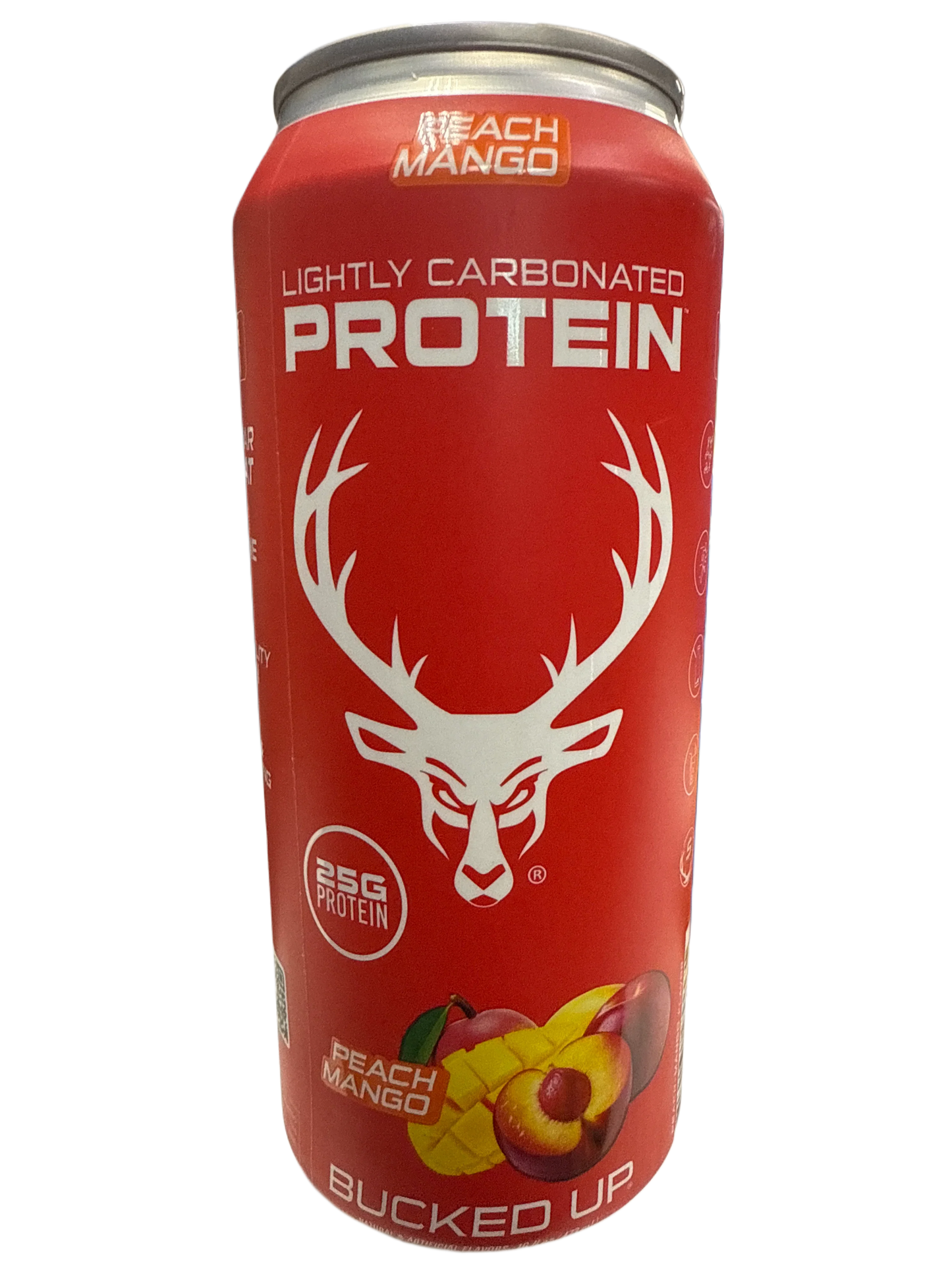 Bucked Up Lightly Carbonated Protein Peach Mango Flavoured 473ML - U.S Edition