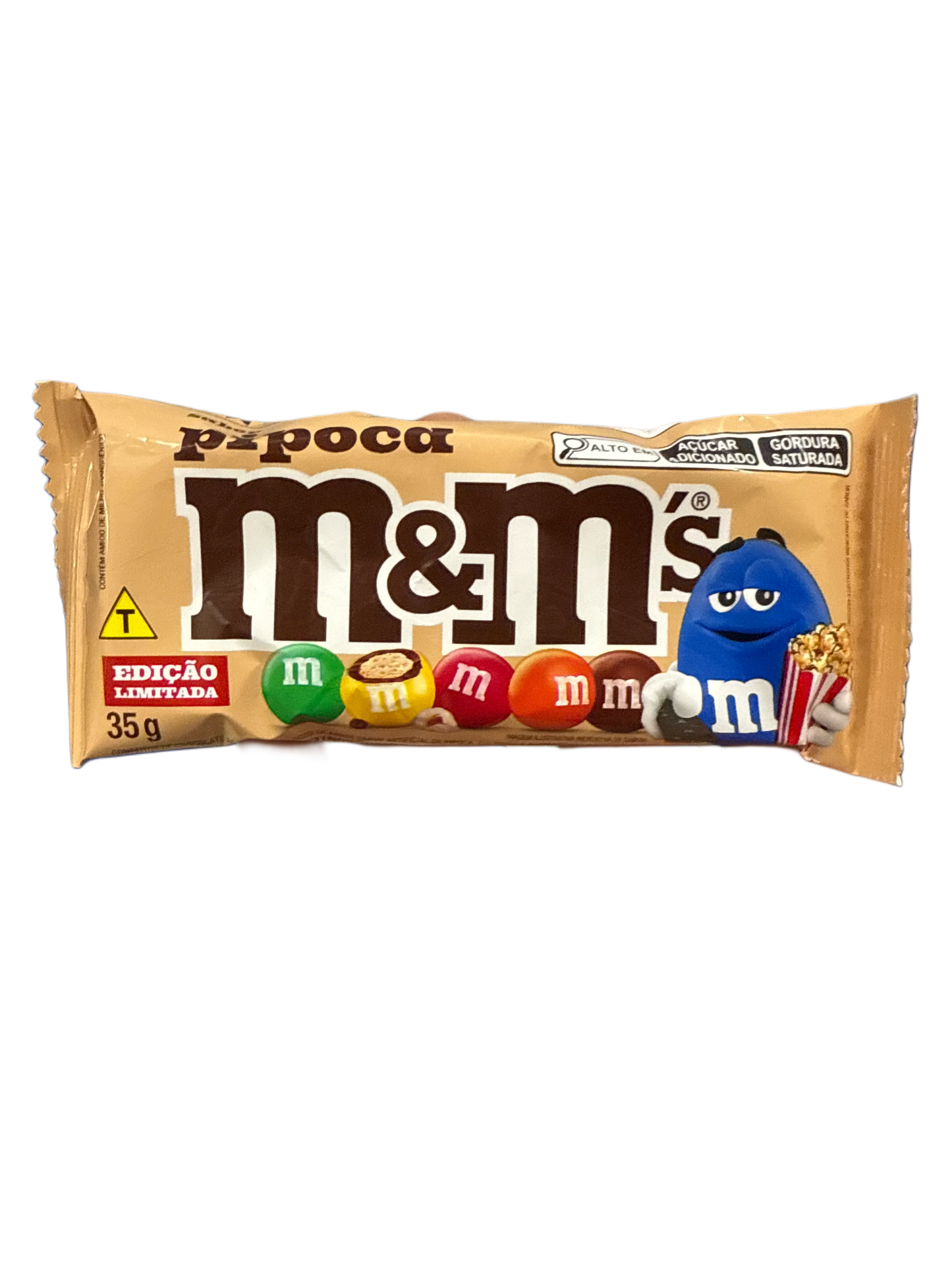 M and M's Limited Edition Popcorn Flavoured Chocolate 35G - Brazilian Edition