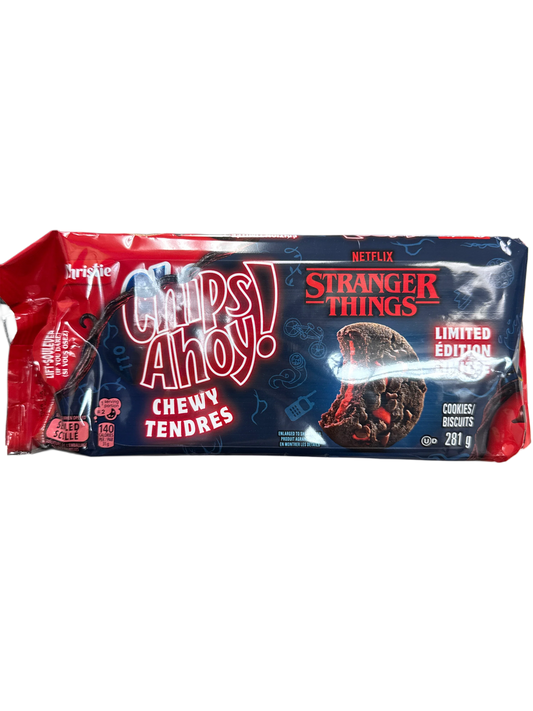 Chips Ahoy Chewy Limited Edition Stranger Things Halloween Cookies 281G - Canadian Edition