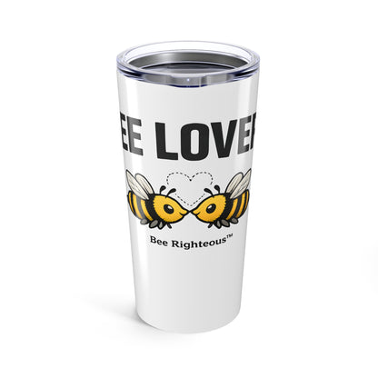 Bee Lovers Tumbler — 20oz Insulated Bee-Themed Travel Cup