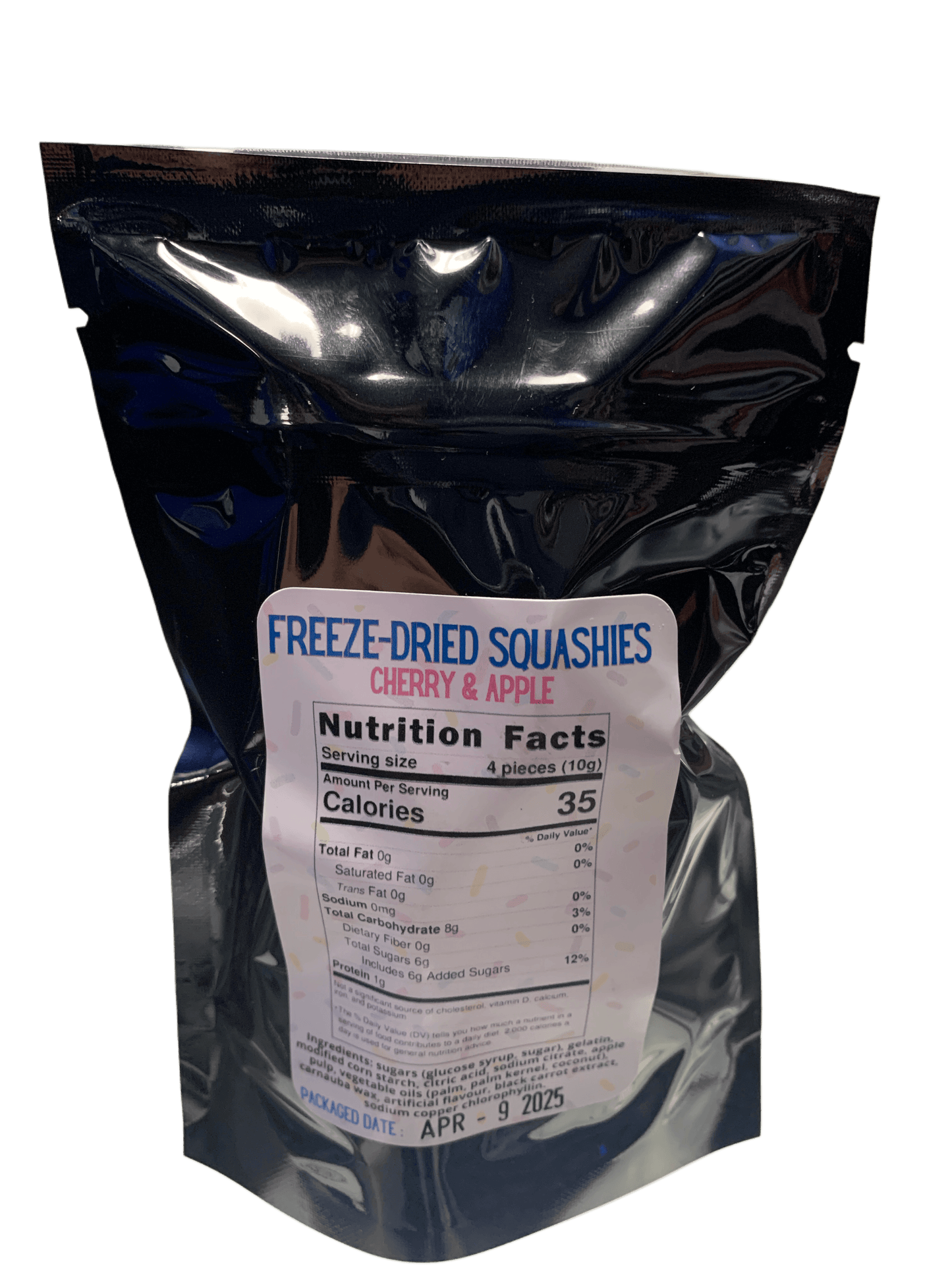 Extreme Snacks Freeze Dried Cherry and Apple Squash 100G - Canadian Edition