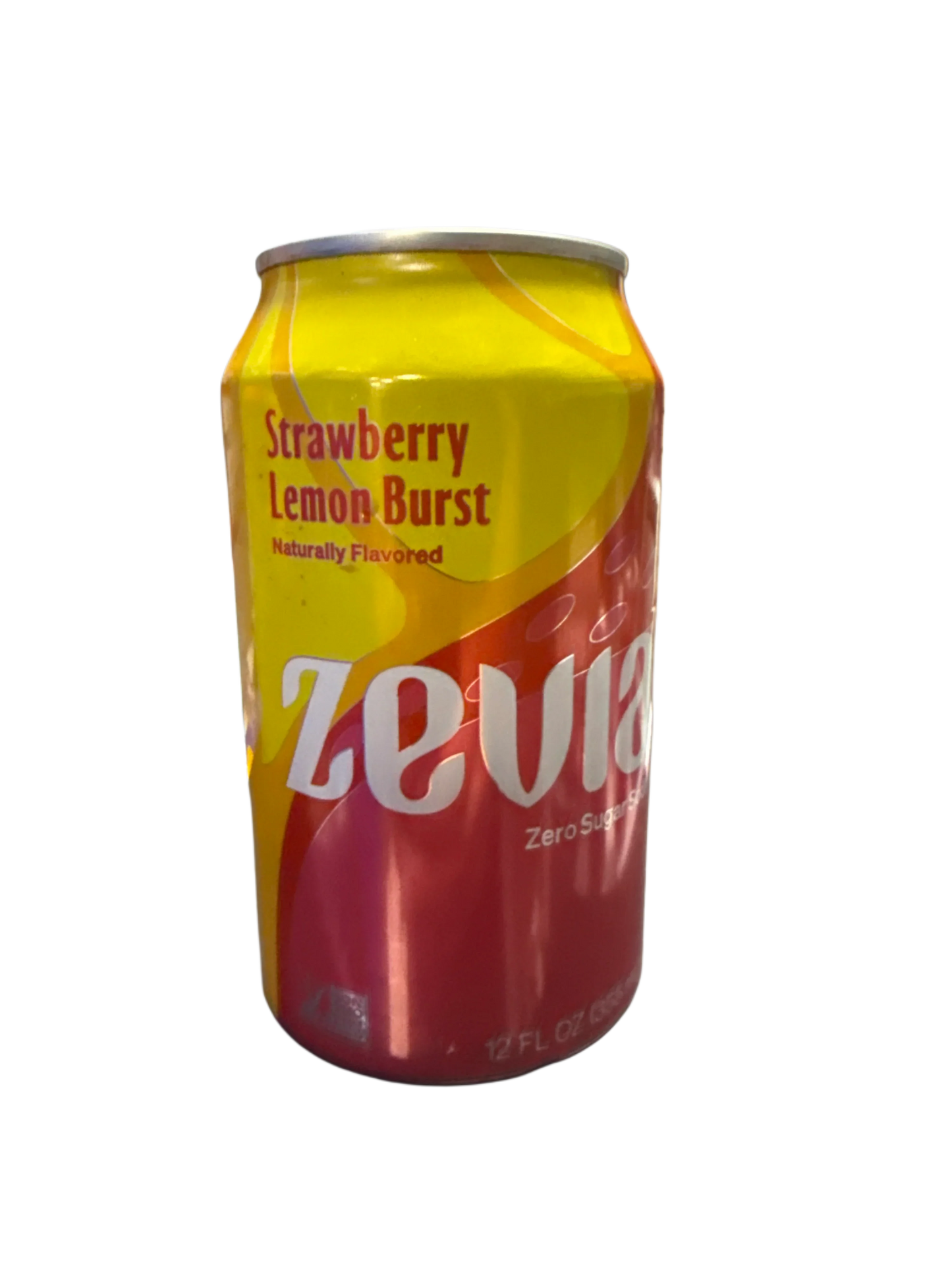 Zevia Zero Sugar Strawberry Lemon Burst Flavoured Soda 355ML - Canadian Edition