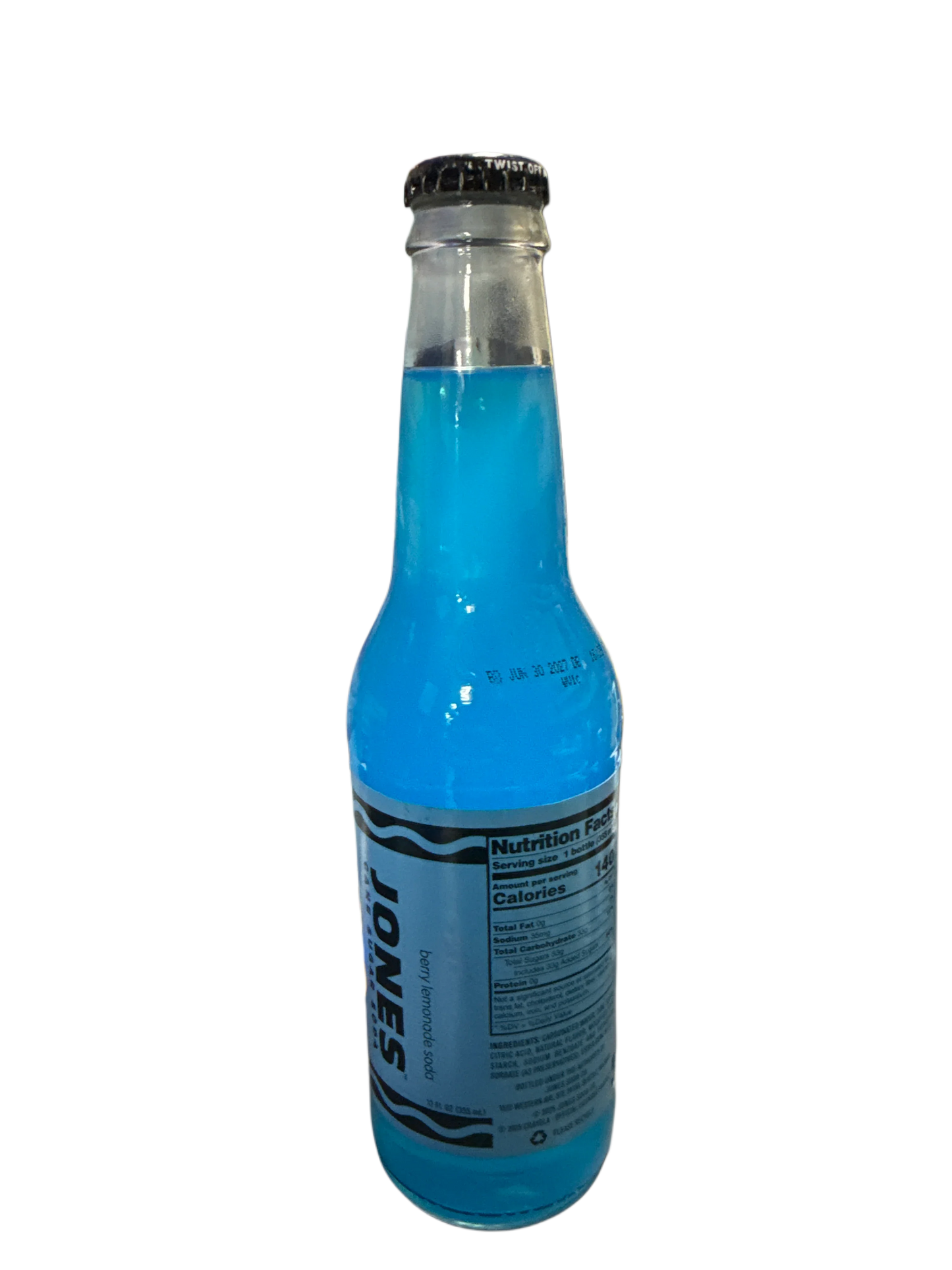 Jones Crayola Limited Edition Berry Lemonade Glass Bottle 355ML - U.S Edition