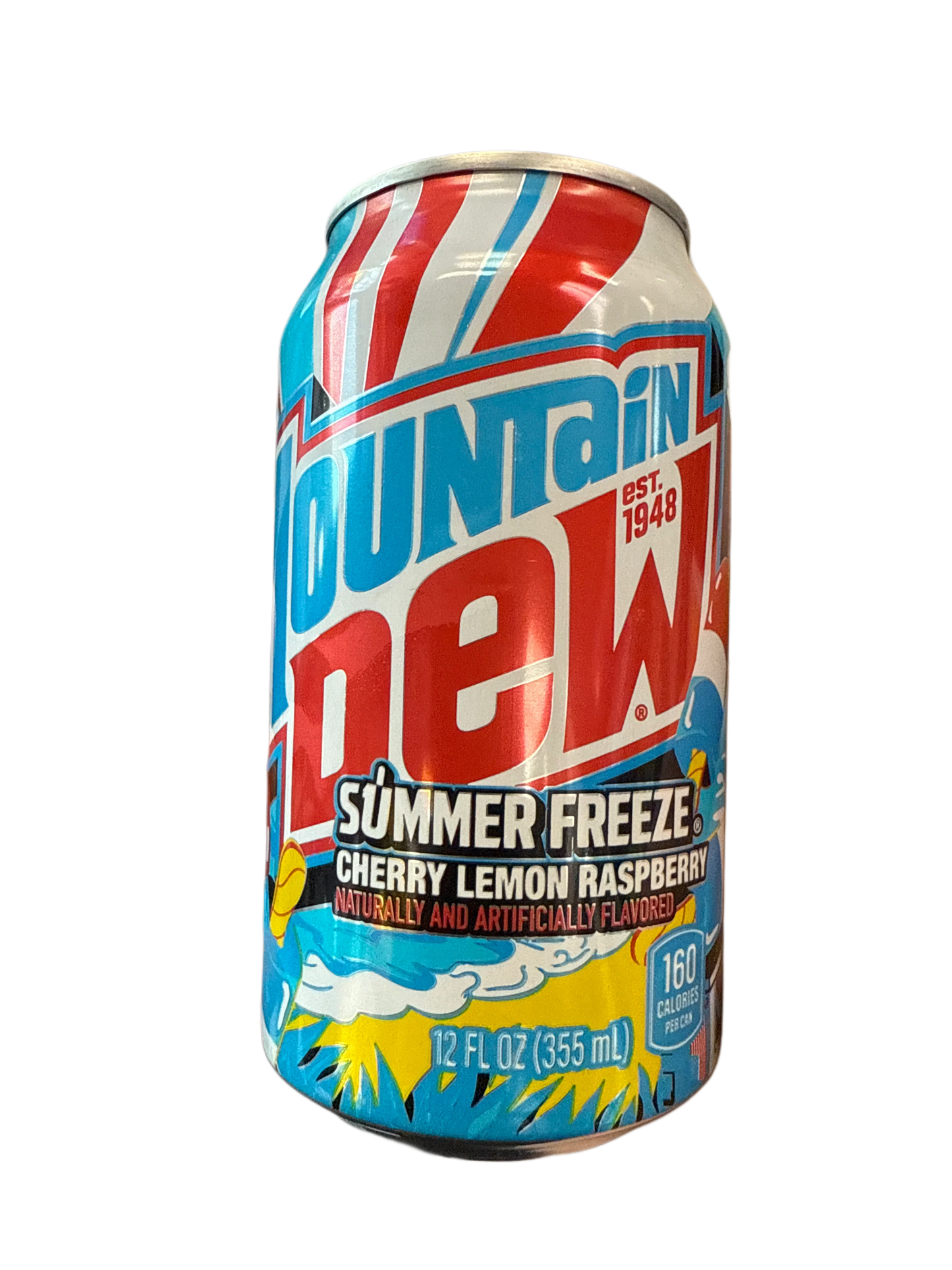 Mountain Dew Summer Freeze Can - 355 mL - U.S Edition