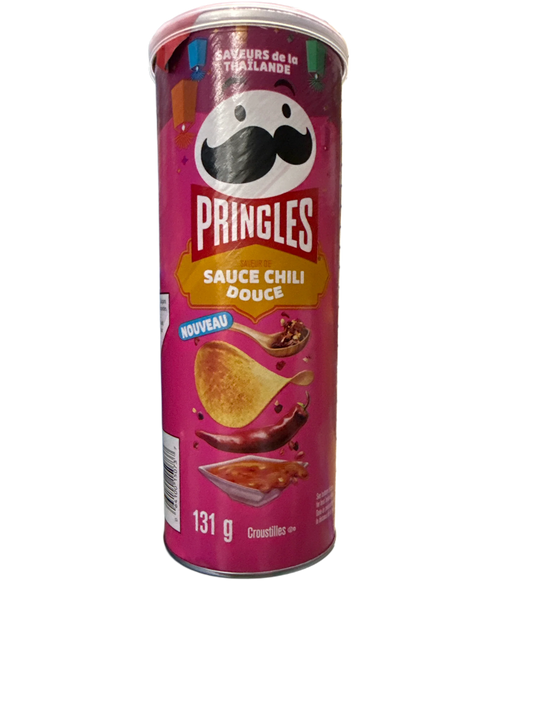 Pringles Sweet Chili Sauce Flavour Potato Chips 131G - Thailand Edition