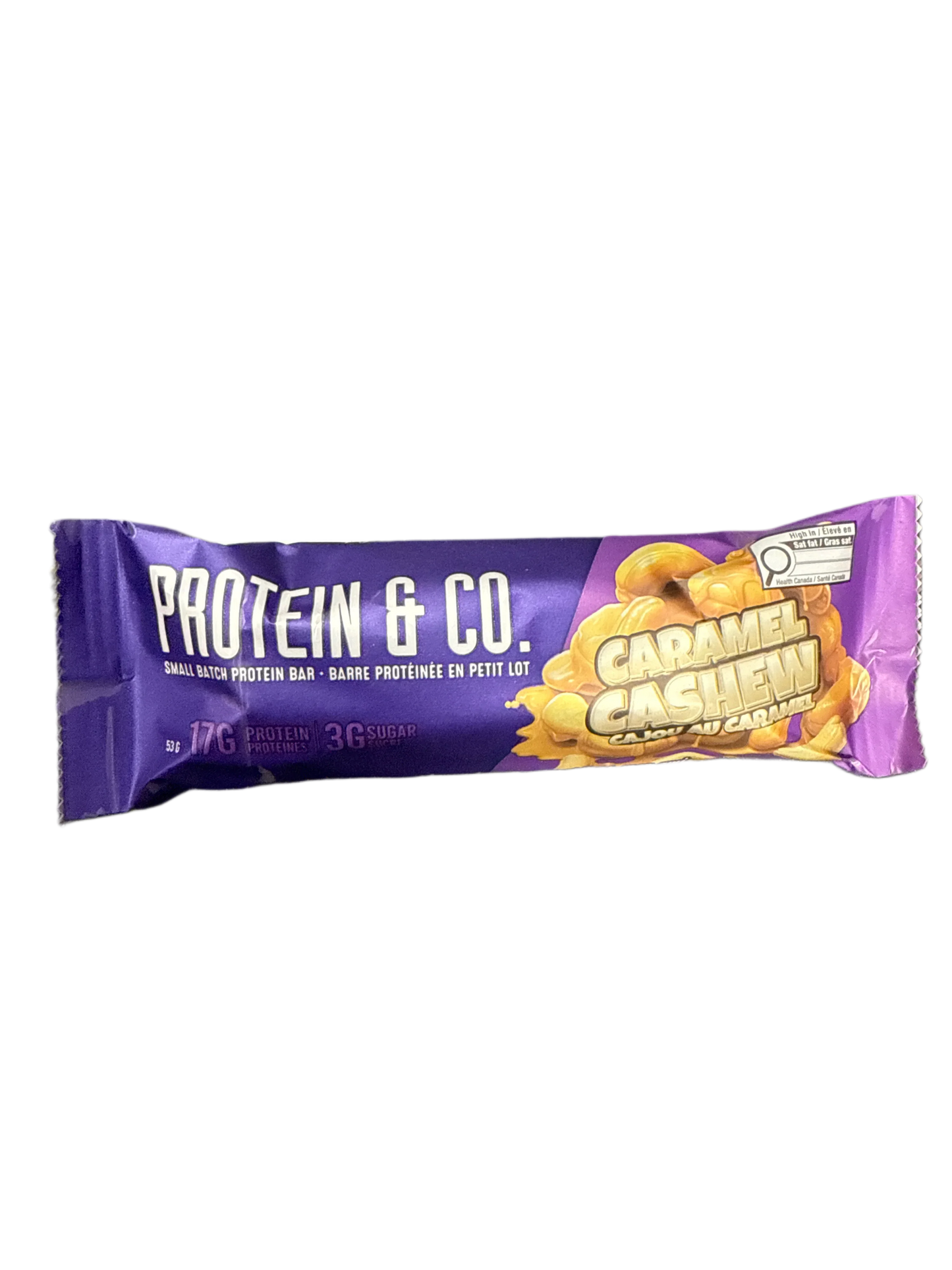 Protein & Co. Protein Caramel And Cashew Bar 53G - U.S Edition