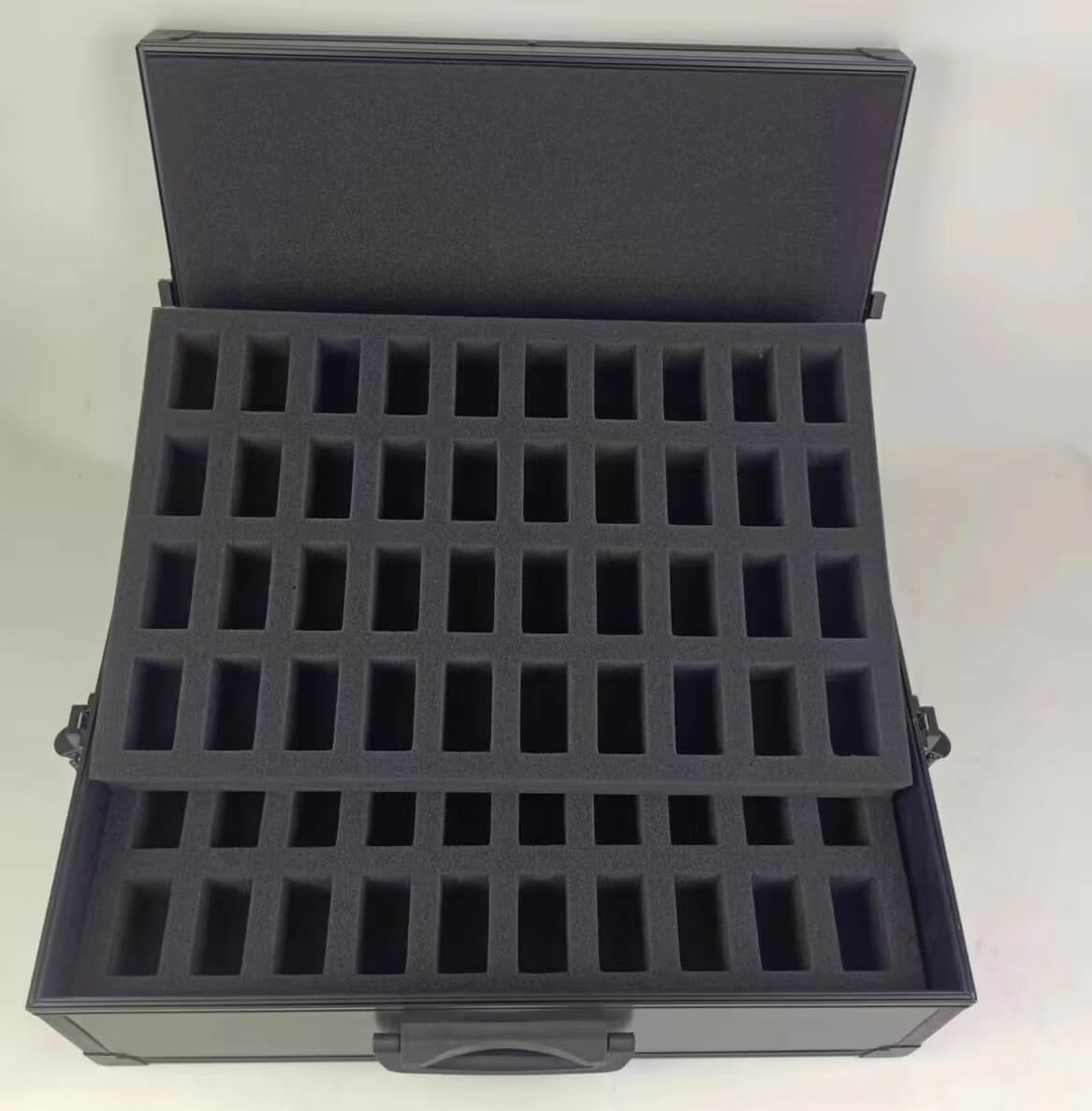 80 - Slot Miniature Storage Case with Customizable Foam - Jack Righteous