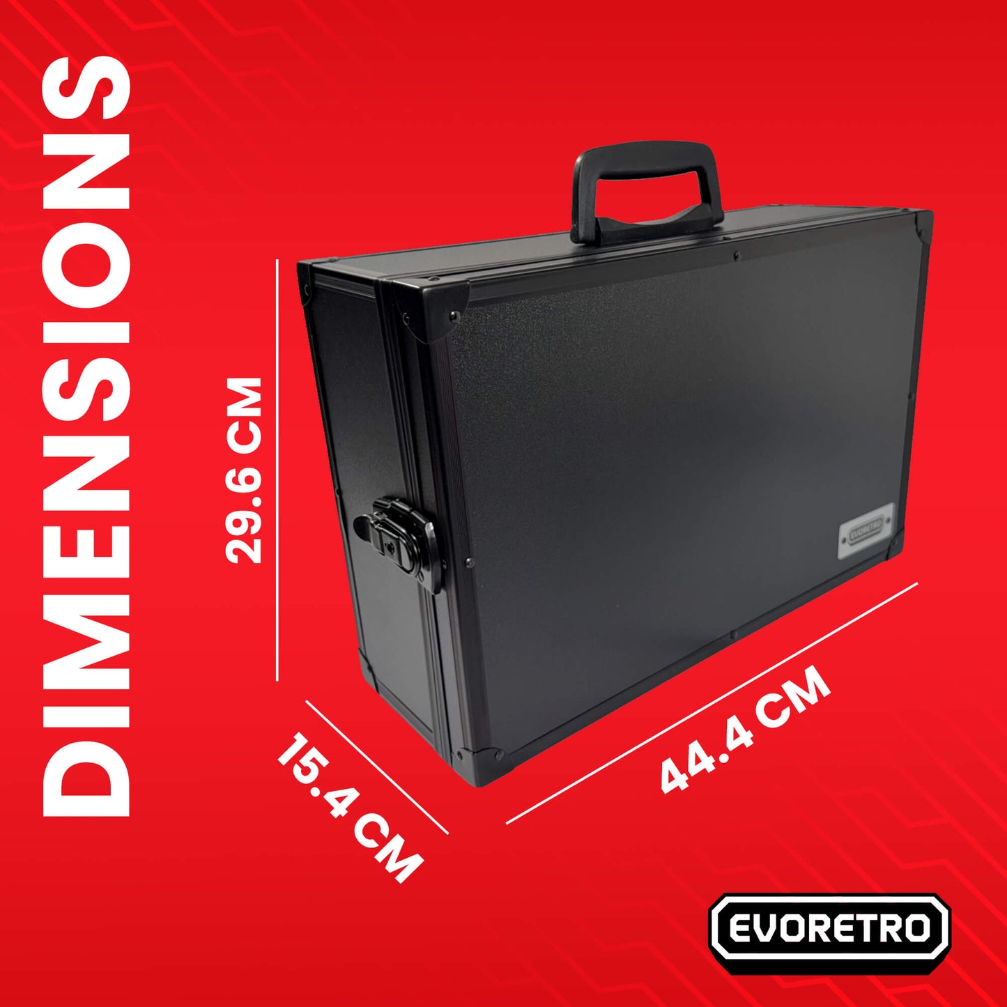 80 - Slot Miniature Storage Case with Customizable Foam - Jack Righteous