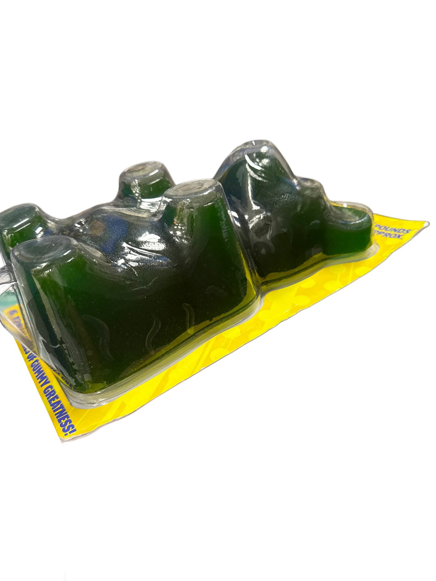 5 Pound Green Apple Flavoured Gummy Bear 2040G - U.S Edition