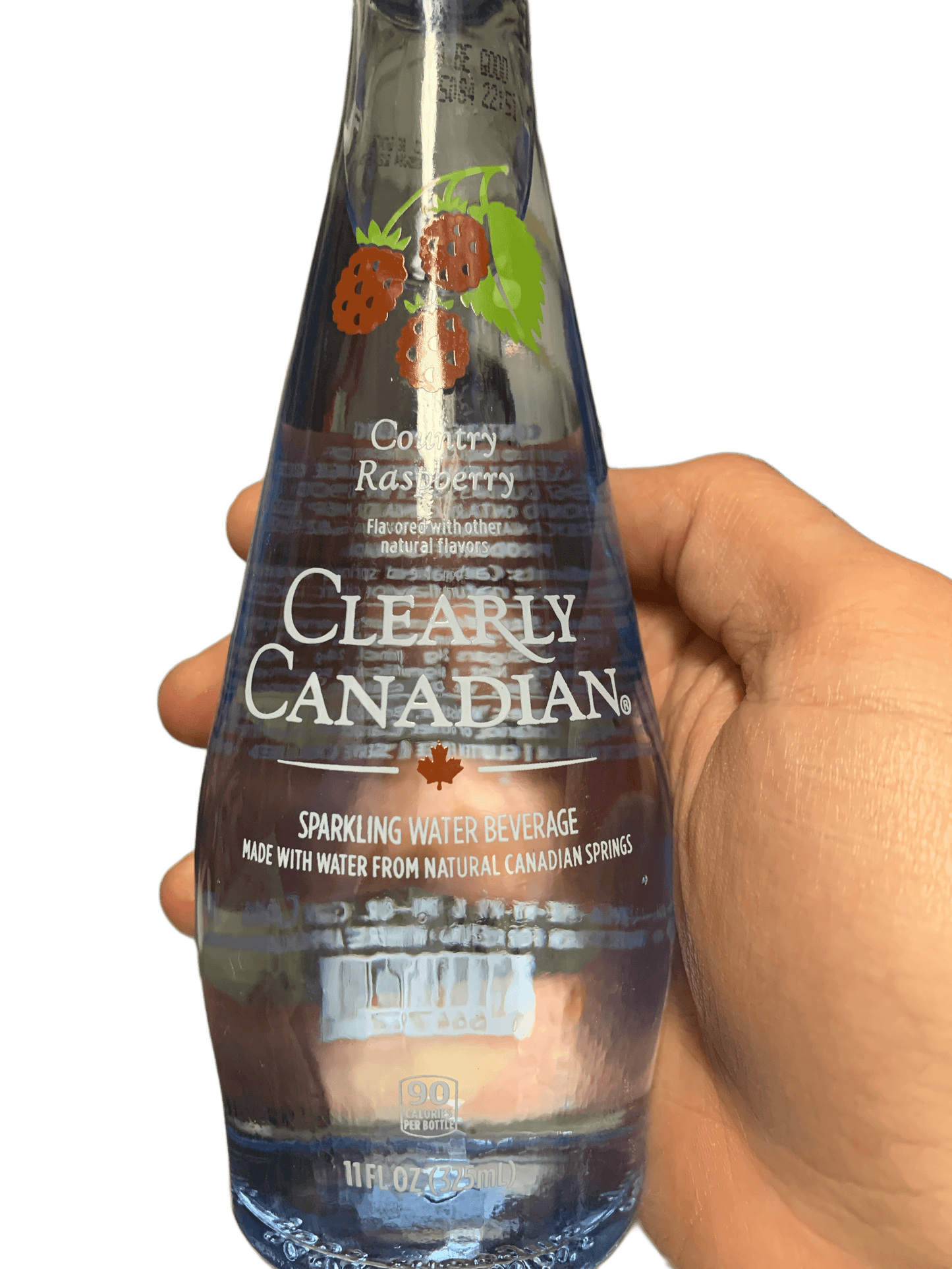 Clearly Canadian Sparkling Country Raspberry Bottle 325ML - Canadian Edition
