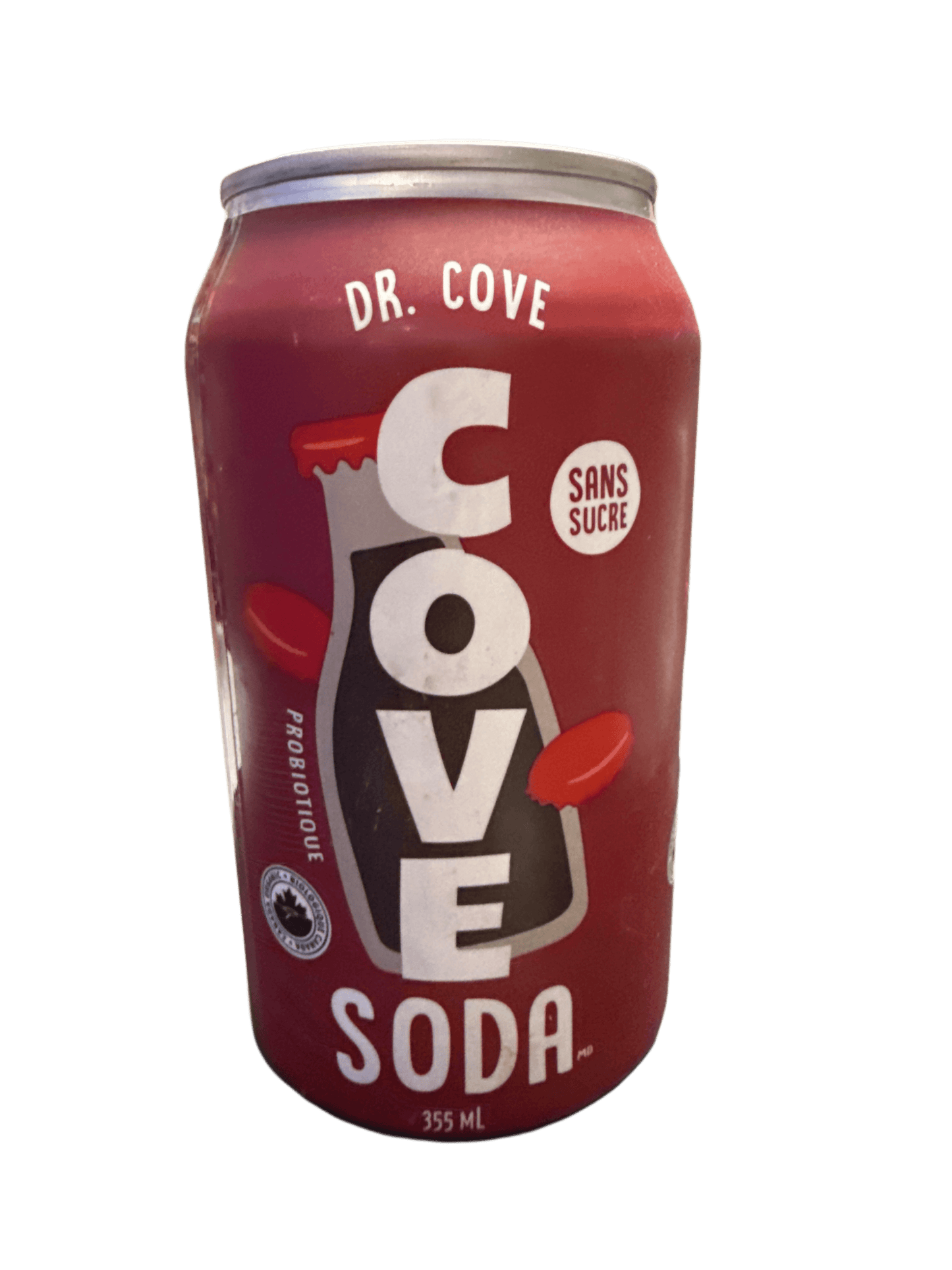 Cove Dr Cove Cherry Cola Flavoured Prebiotic Soda 355ML - Canadian Edition