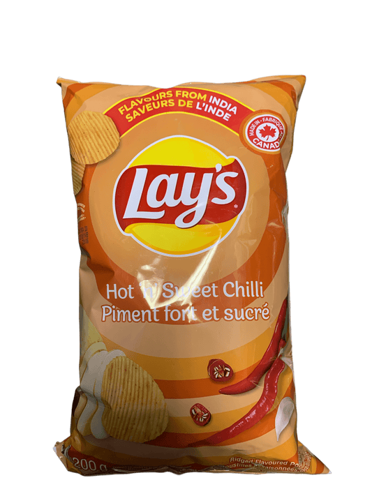 Lays Hot N Sweet Chilli Chips 200G - Canadian Edition