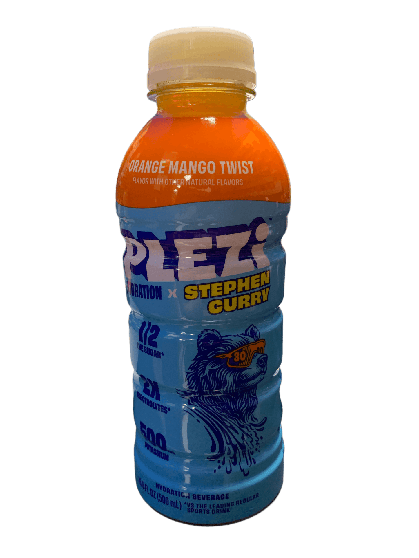 Plezi Hydration (Stephen Curry) Orange Mango Twist Flavour 500ML - U.S Edition