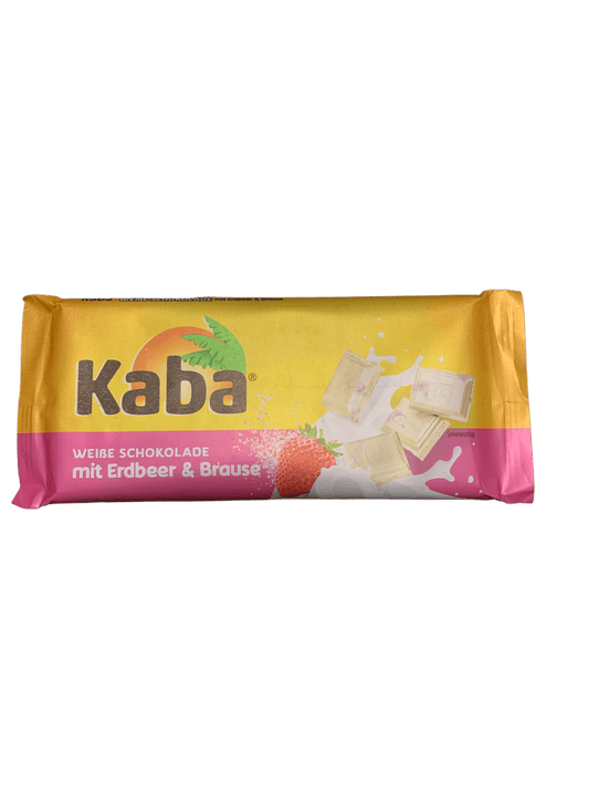 Kaba Weibe Schokolade Strawberry White Chocolate 85G - Swedish Edition