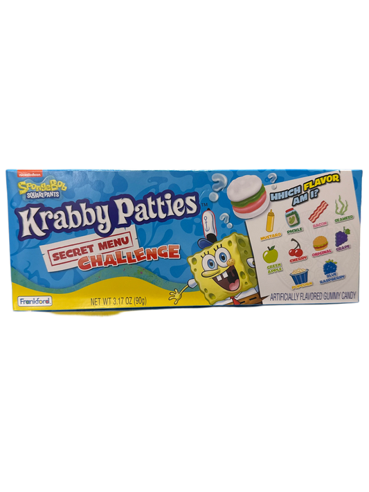 Krabby Patties Secret Menu Challenge 90G - U.S Edition
