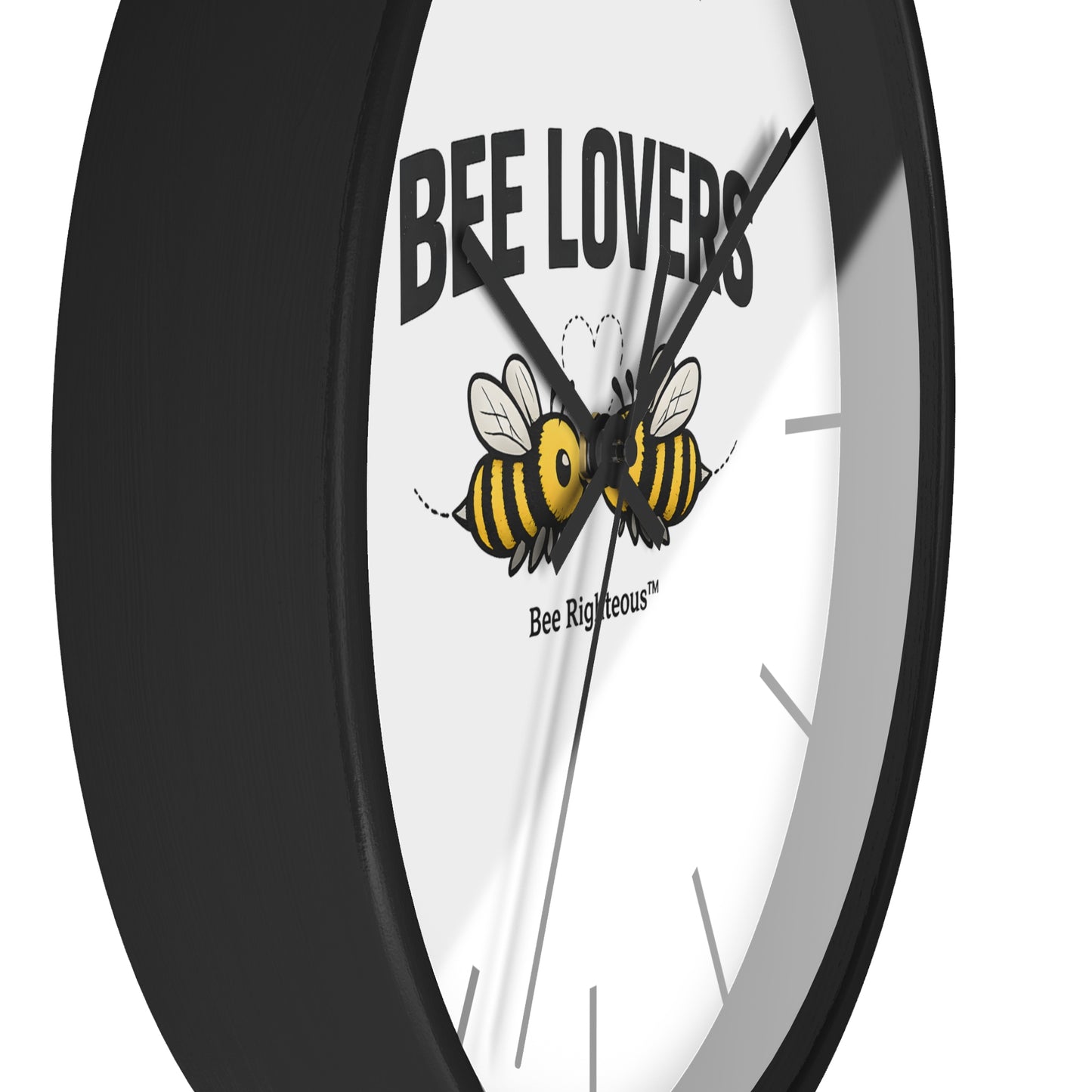 Bee Righteous Wall Clock - Inspirational Home Decor